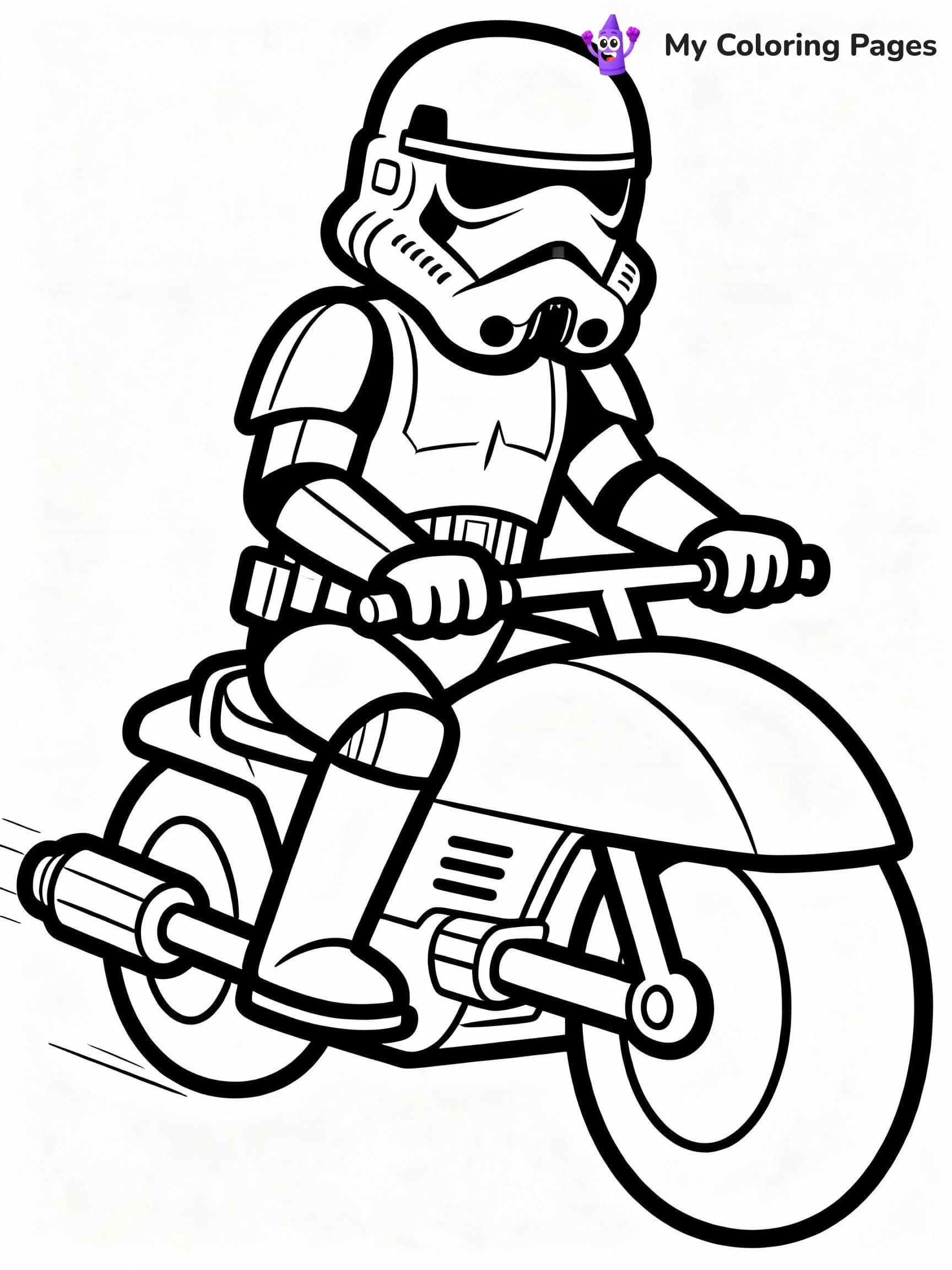 Storm Trooper Coloring Pages - 18