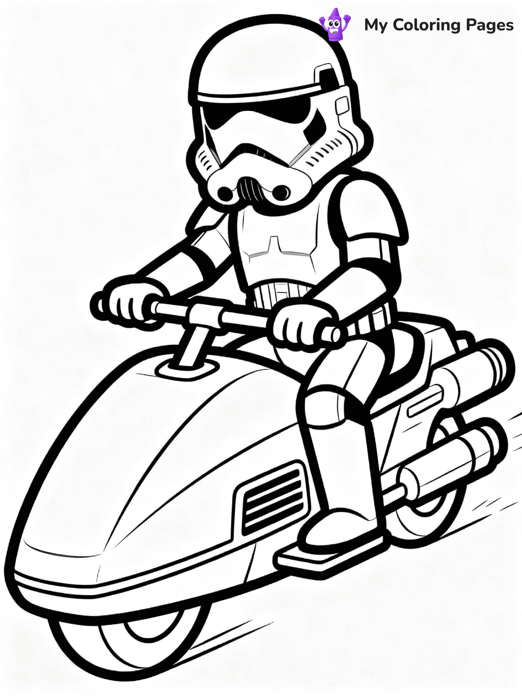 Storm Trooper Coloring Pages - 16