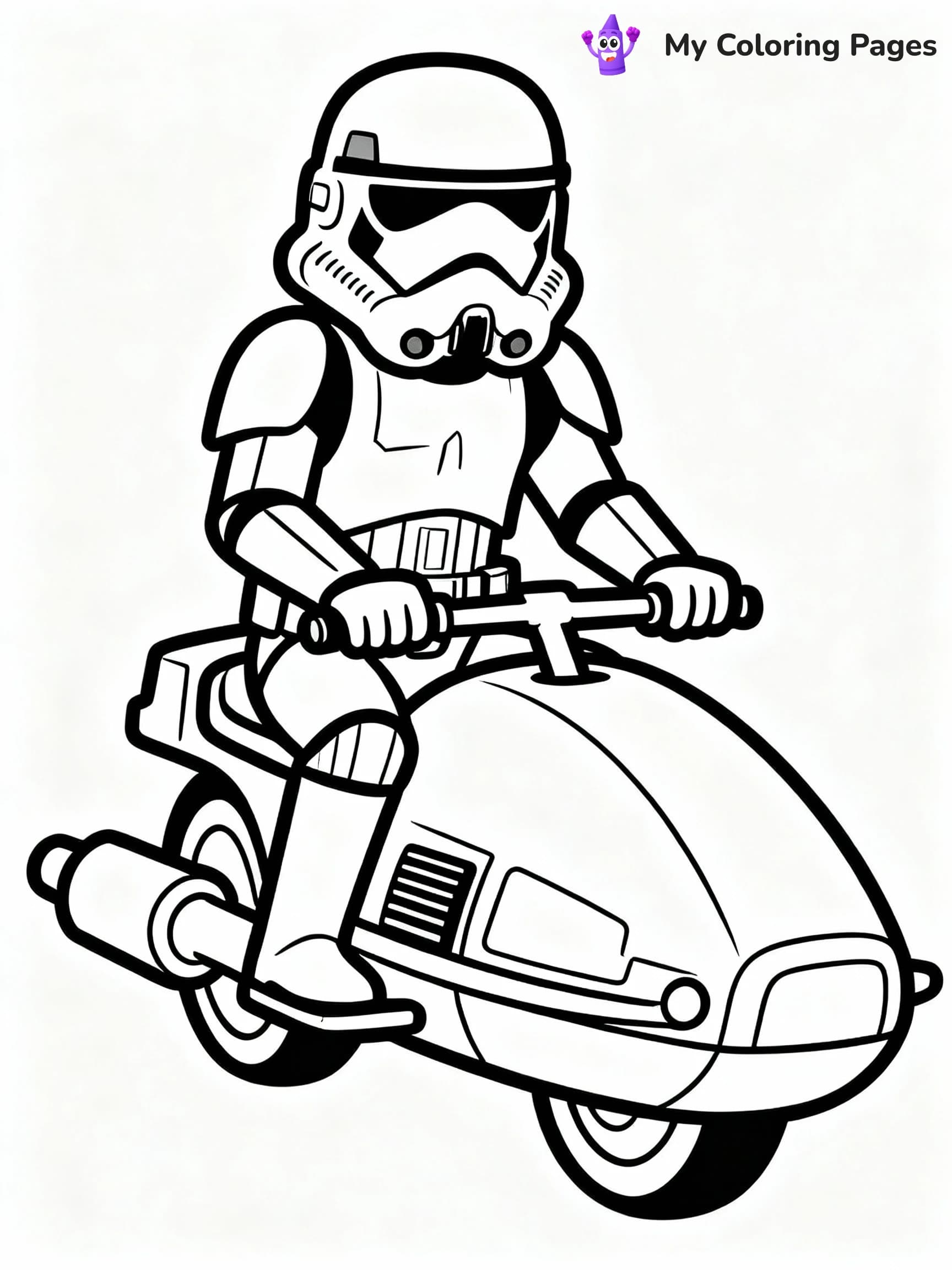 Storm Trooper Coloring Pages - 14