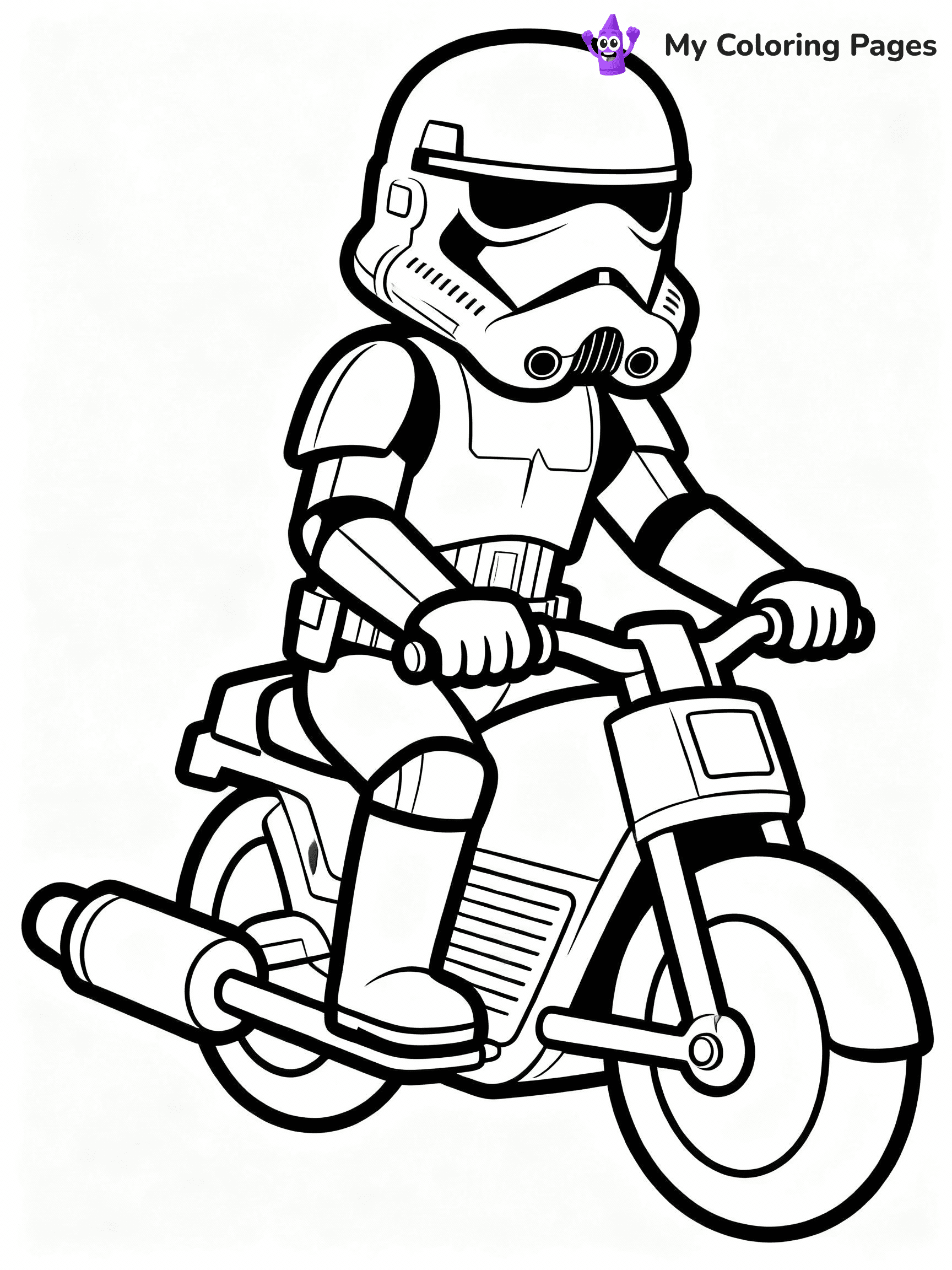 Storm Trooper Coloring Pages - 13