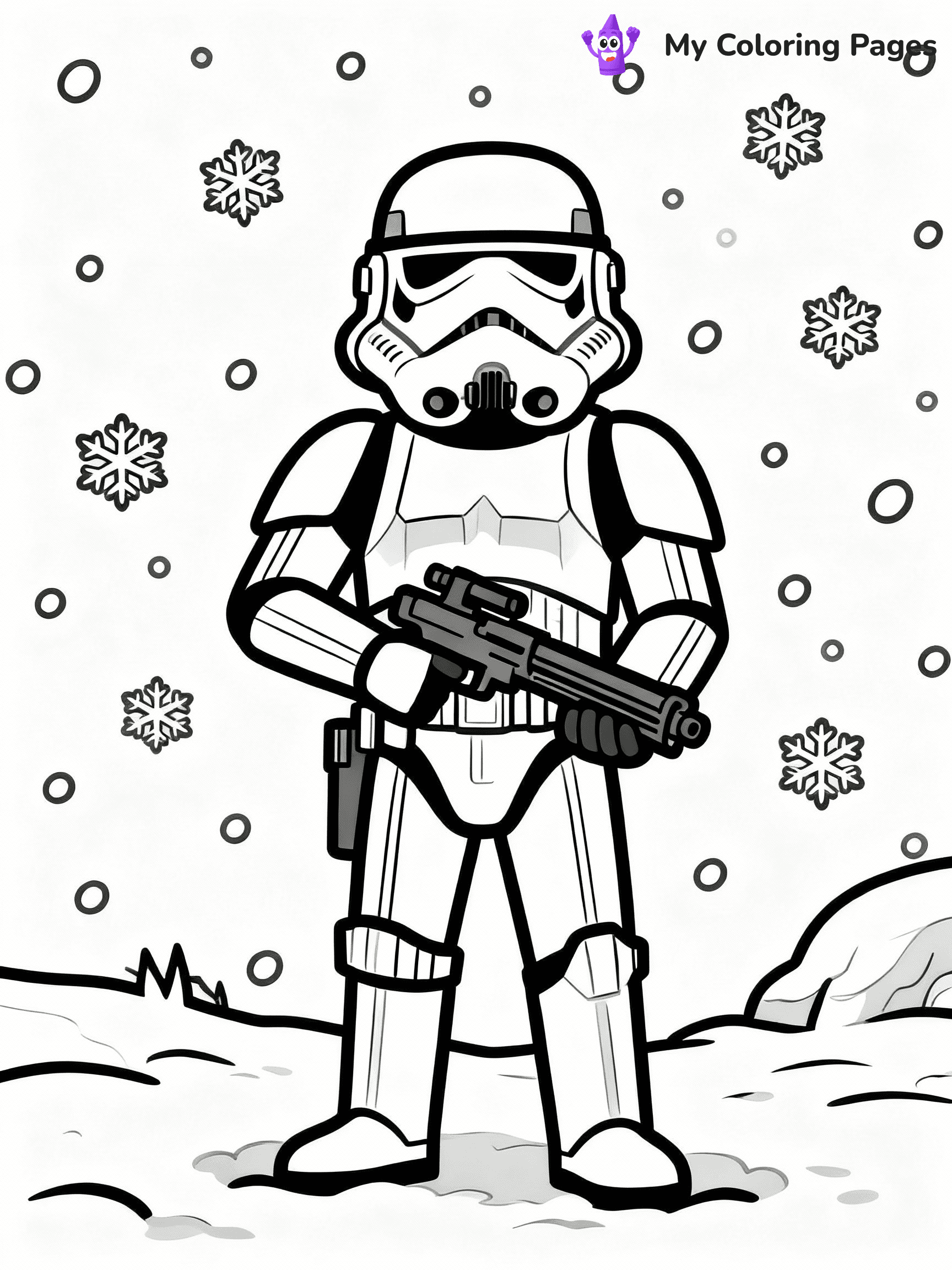 Storm Trooper Coloring Pages - 9