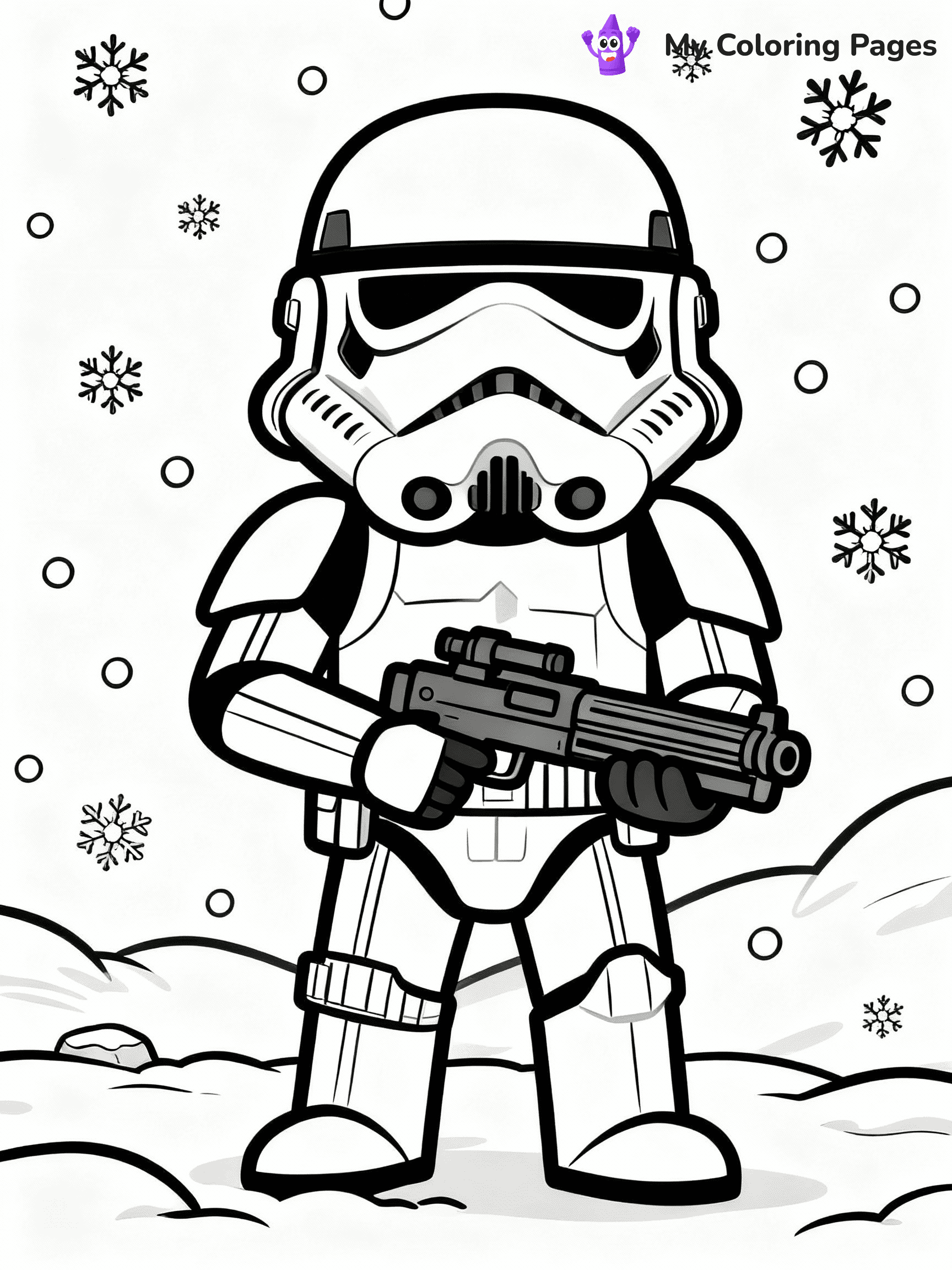 Storm Trooper Coloring Pages - 8