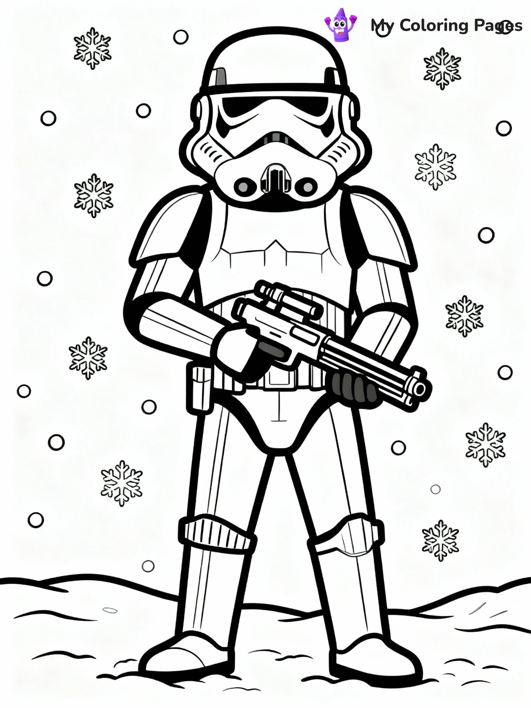 Storm Trooper Coloring Pages - 7