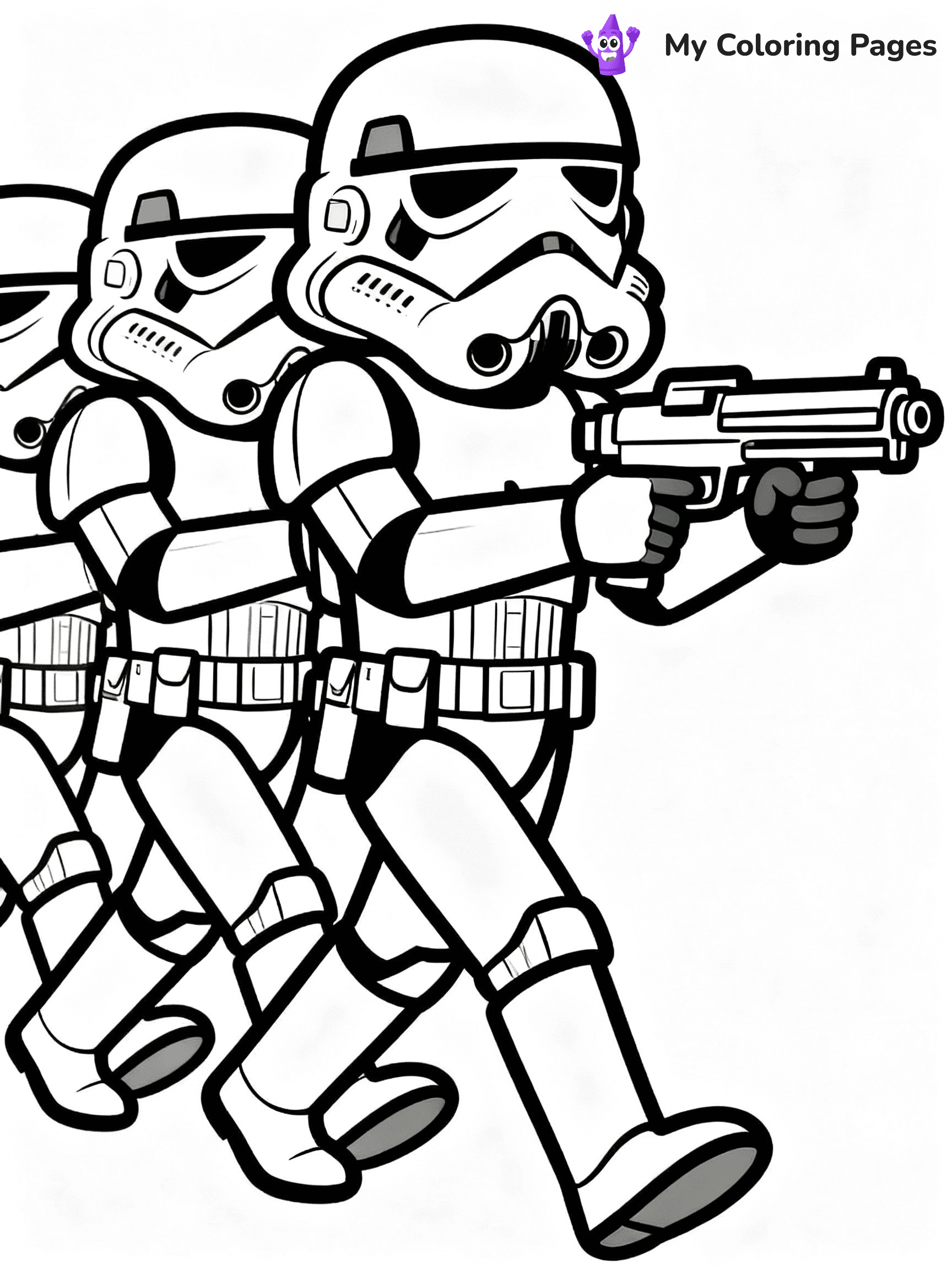 Storm Trooper Coloring Pages - 6