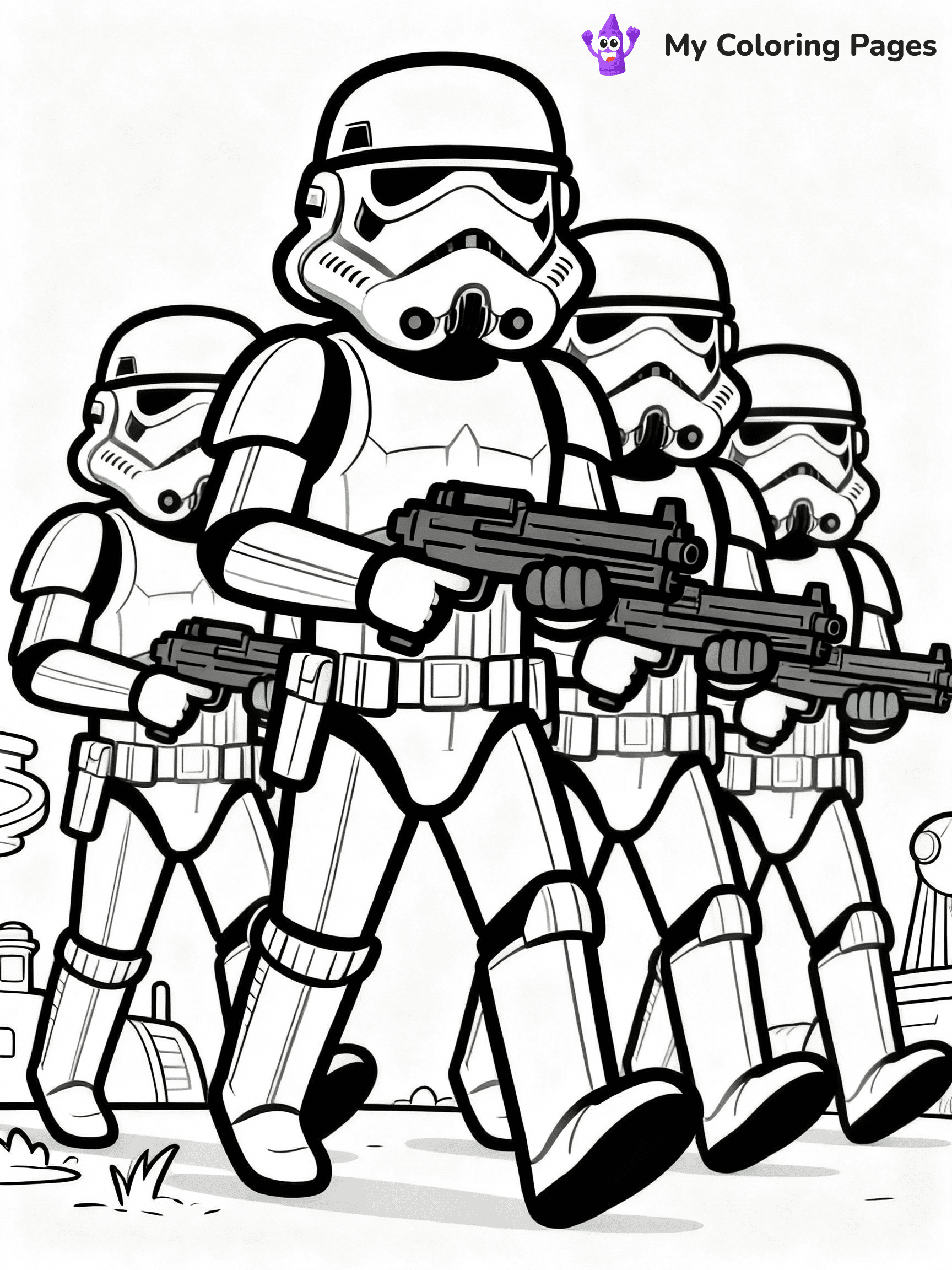 Storm Trooper Coloring Pages - 5