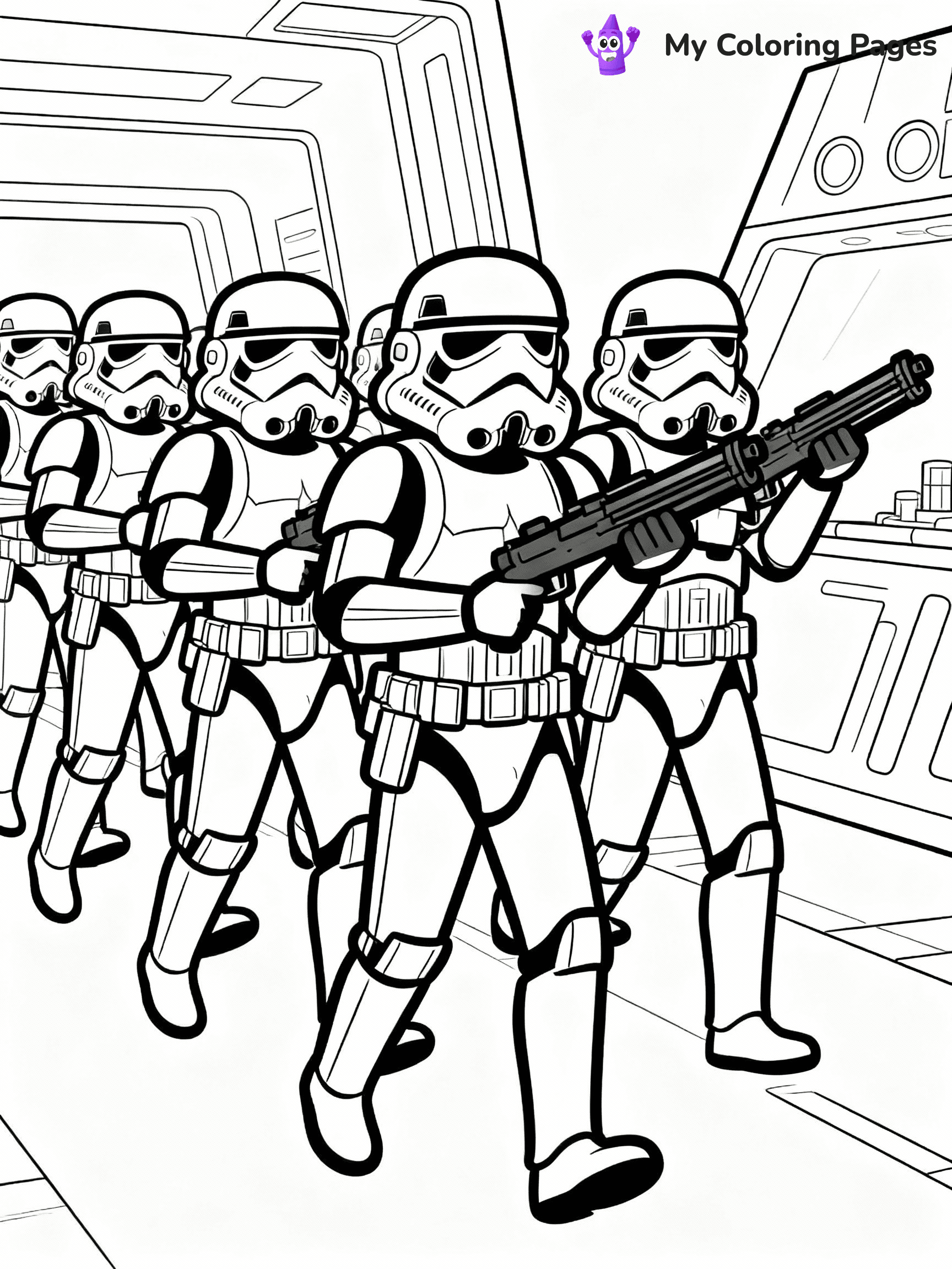 Storm Trooper Coloring Pages - 4