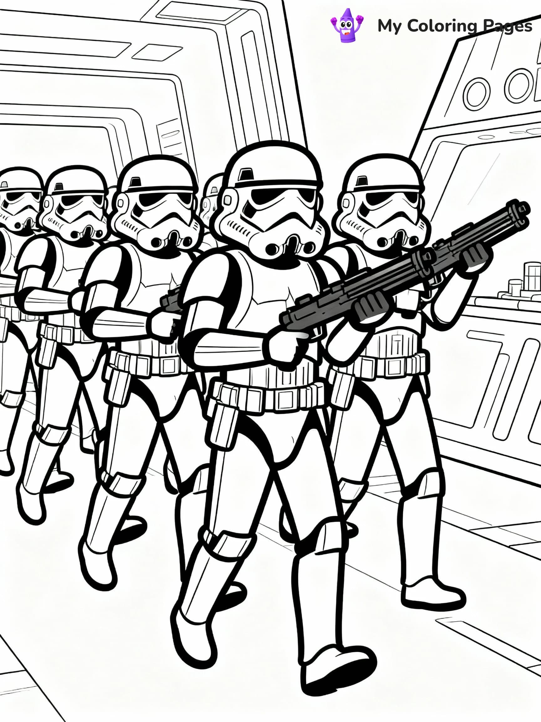 Storm Trooper Coloring Pages - 4