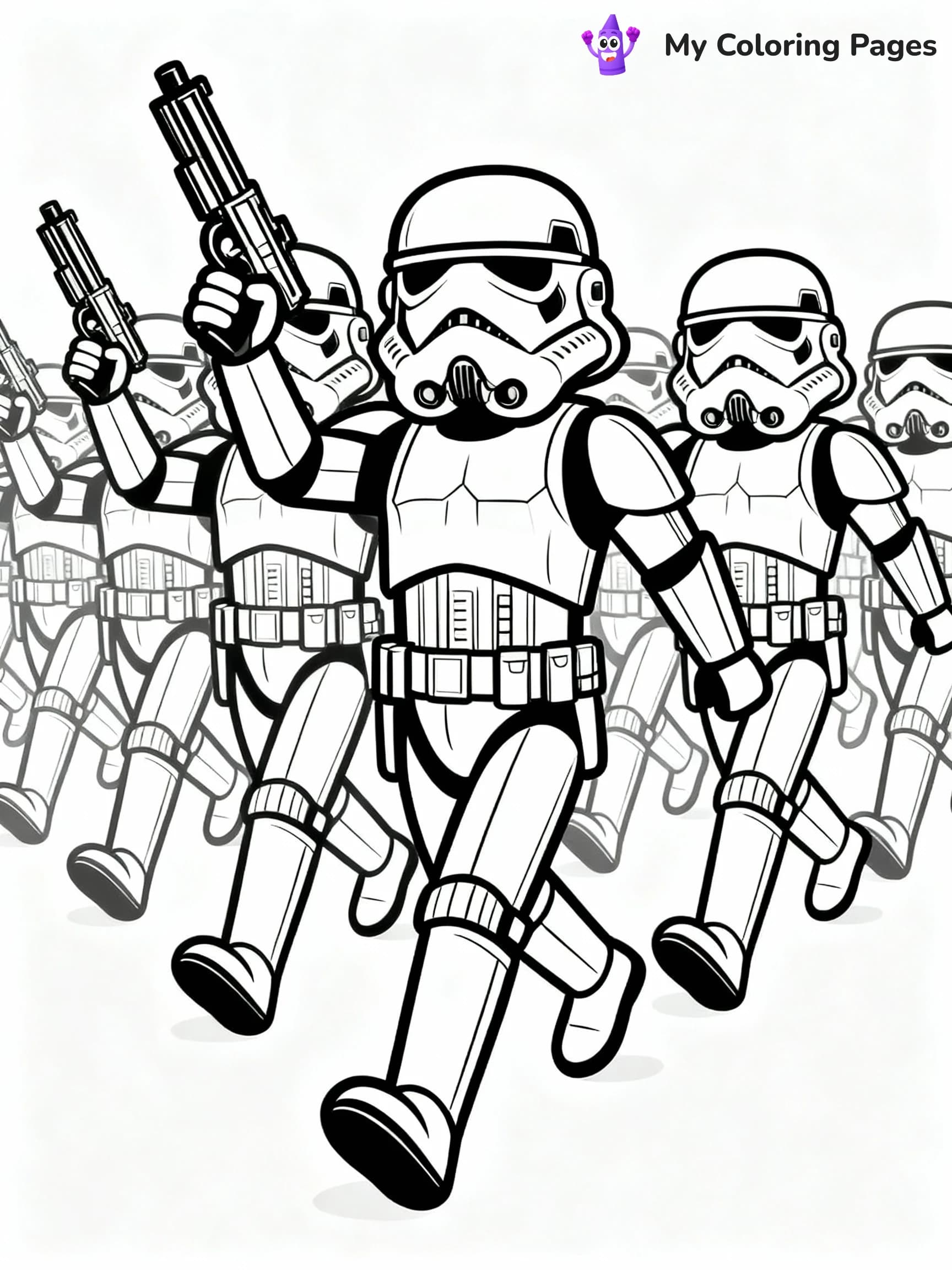 Storm Trooper Coloring Pages - 3