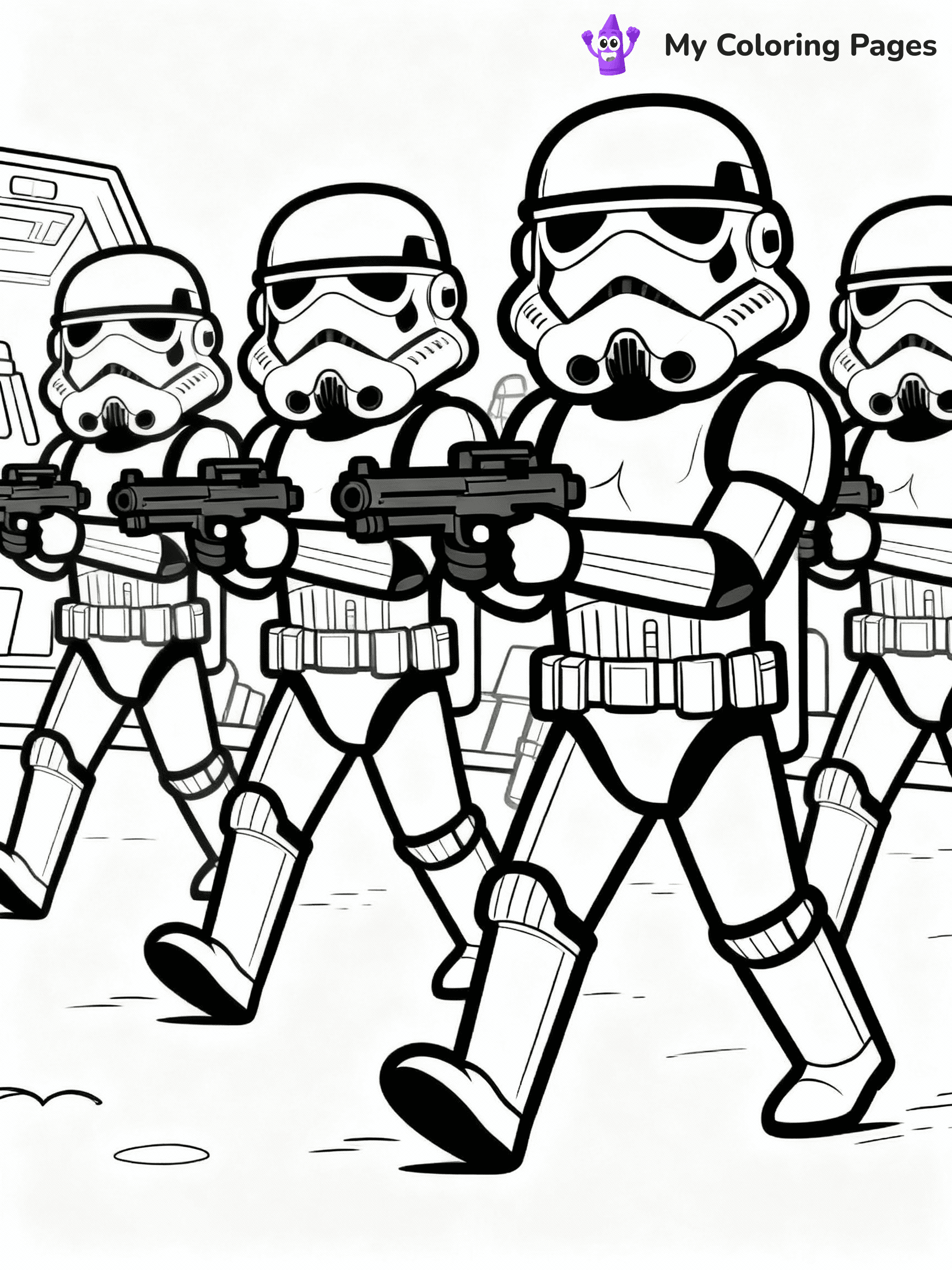 Storm Trooper Coloring Pages - 2