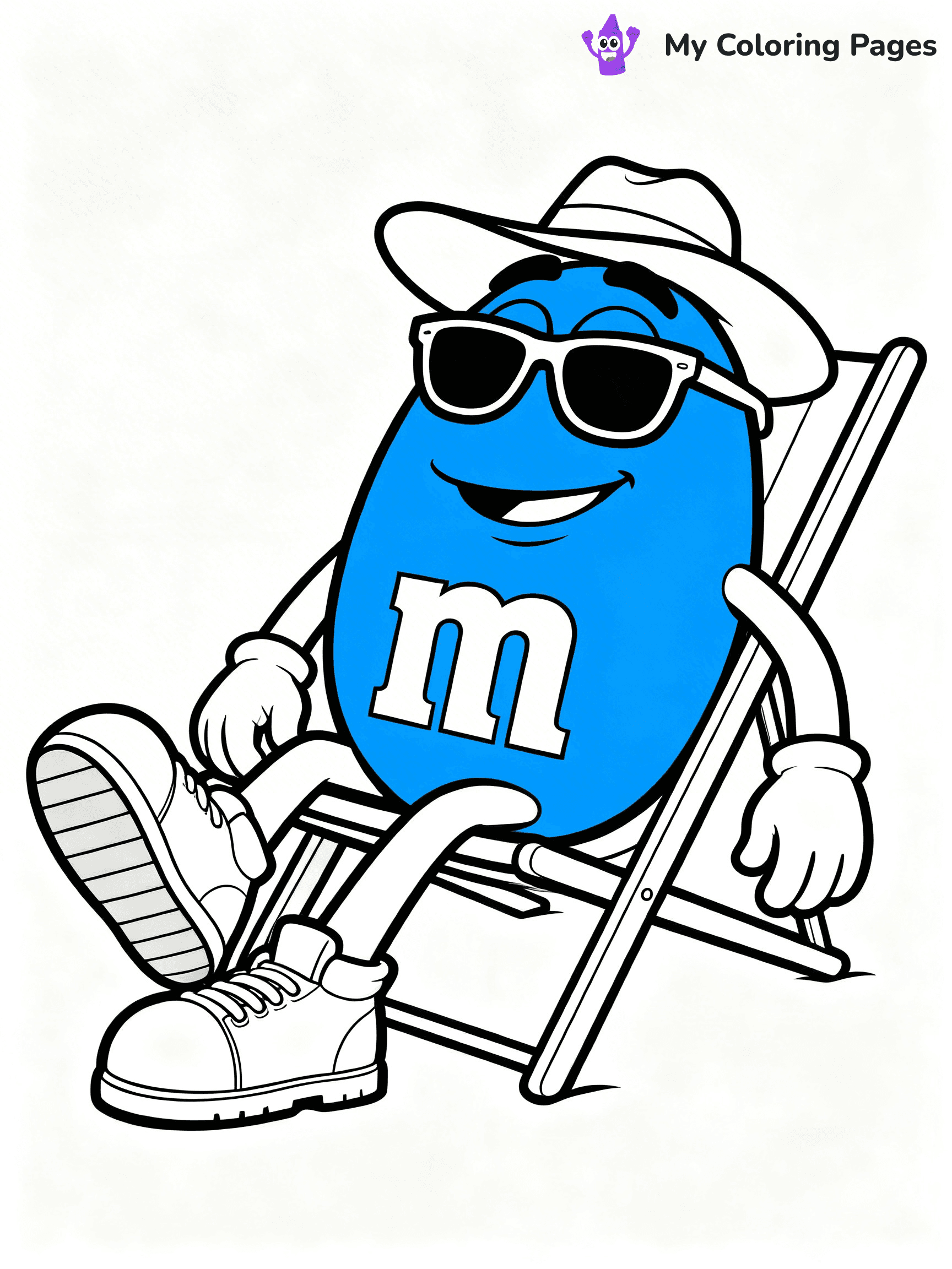 M&M Coloring Pages - 20