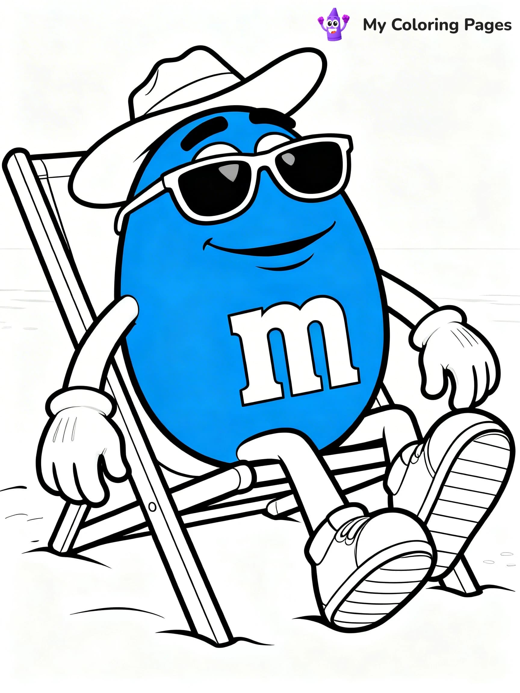 M&M Coloring Pages - 19