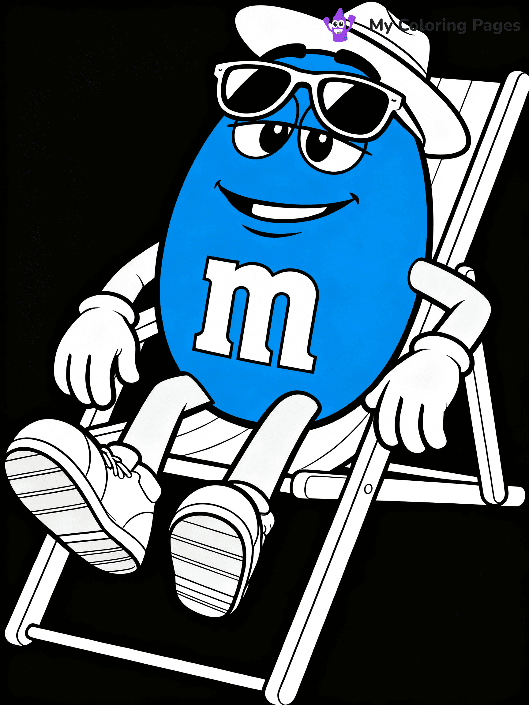 M&M Coloring Pages - 17