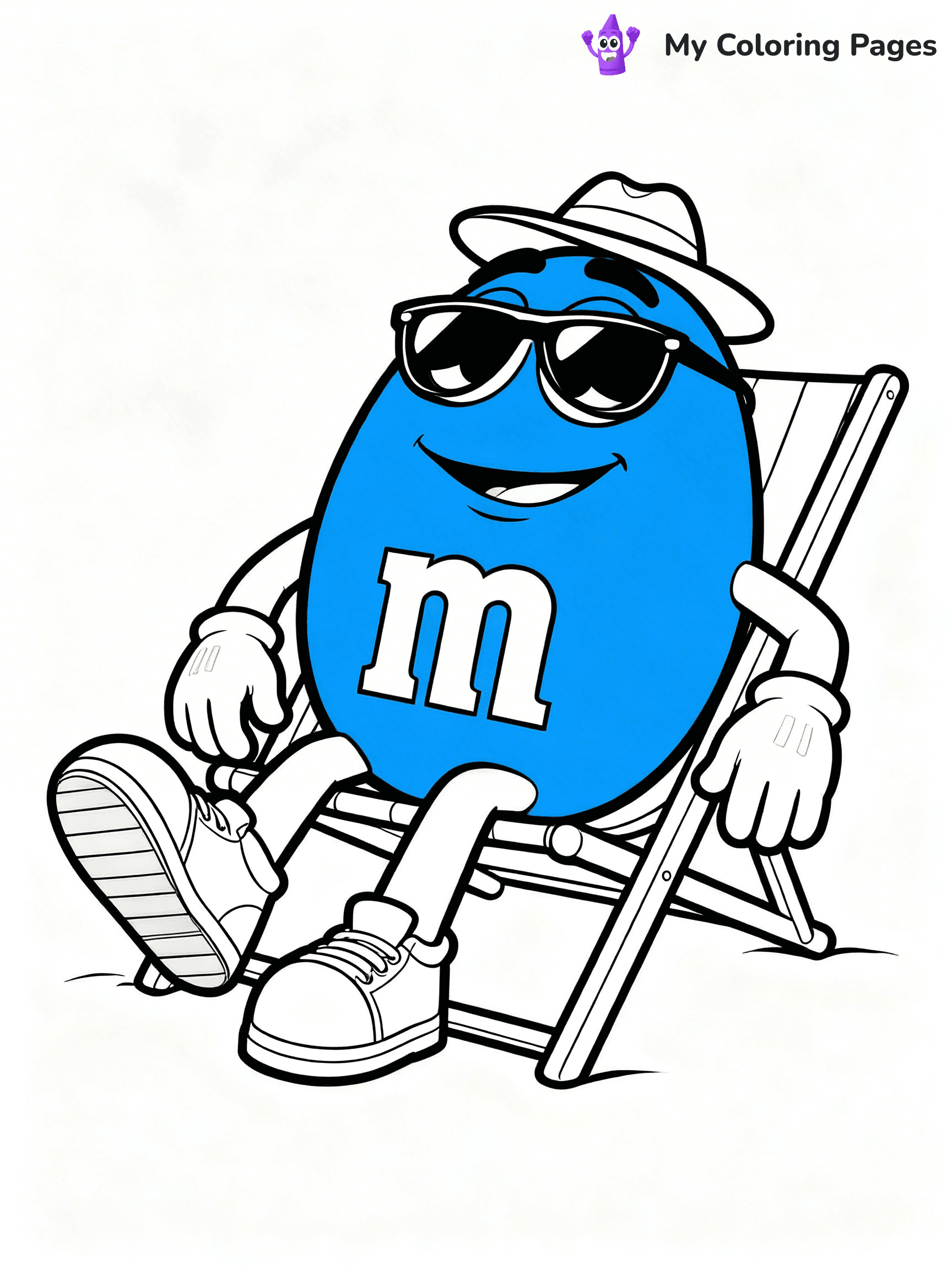 M&M Coloring Pages - 16