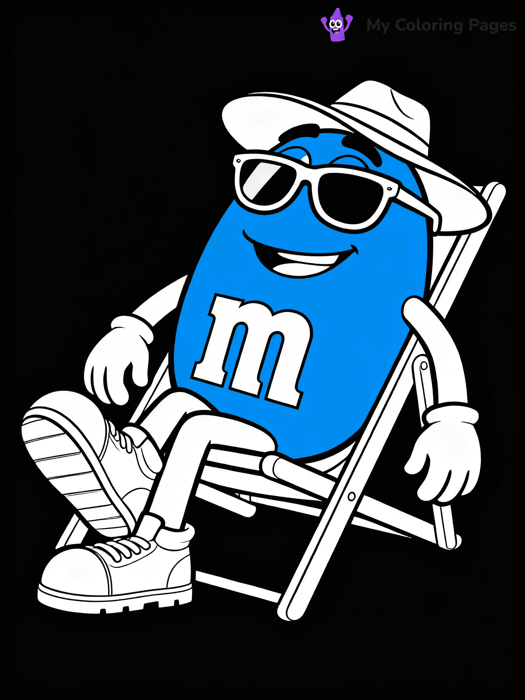 M&M Coloring Pages - 15
