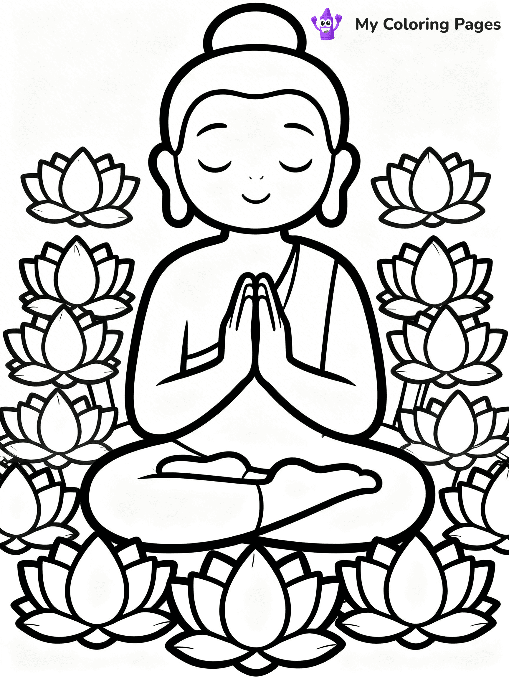 Praying Hands Coloring Pages - 62