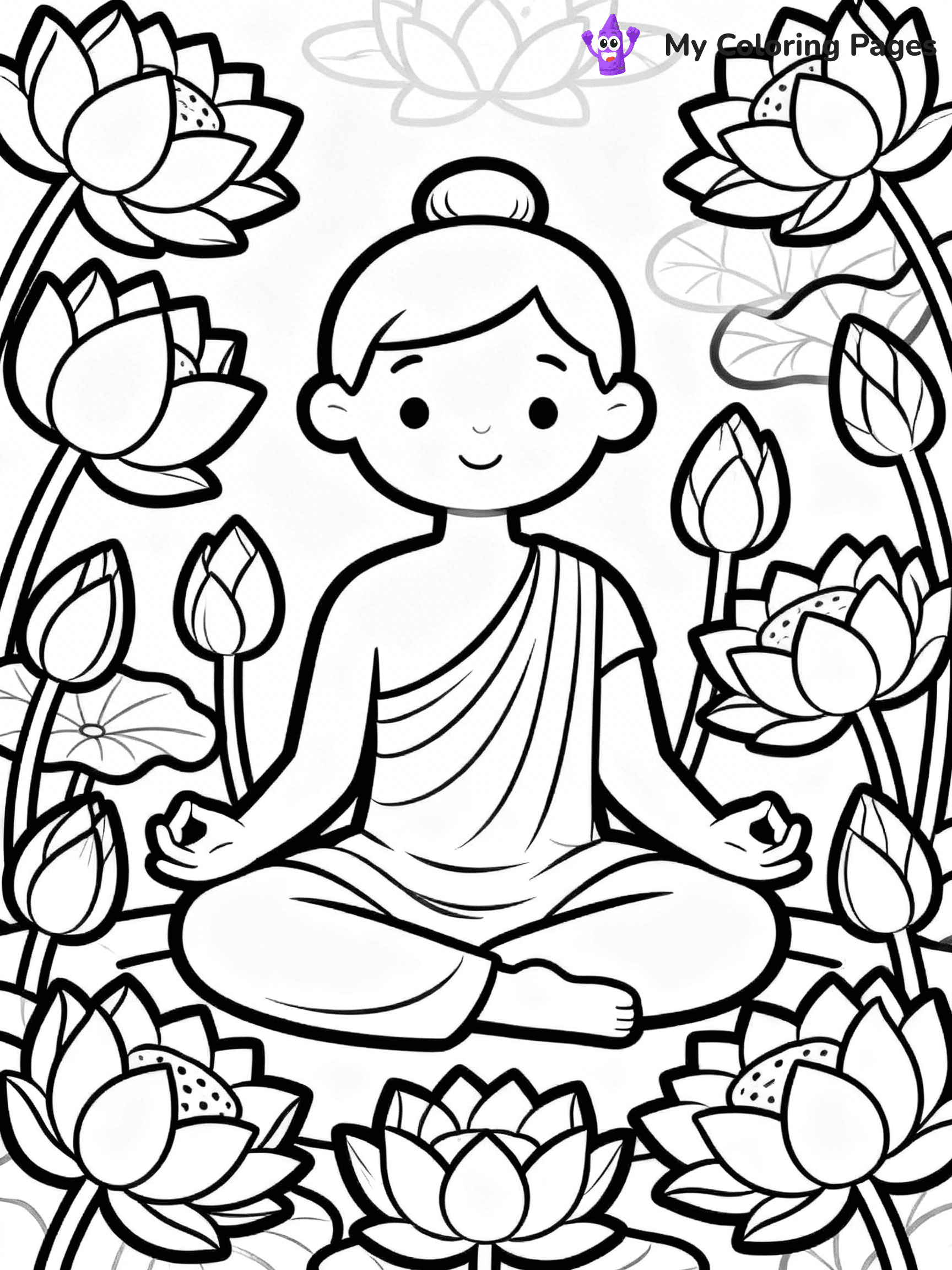 Praying Hands Coloring Pages - 17