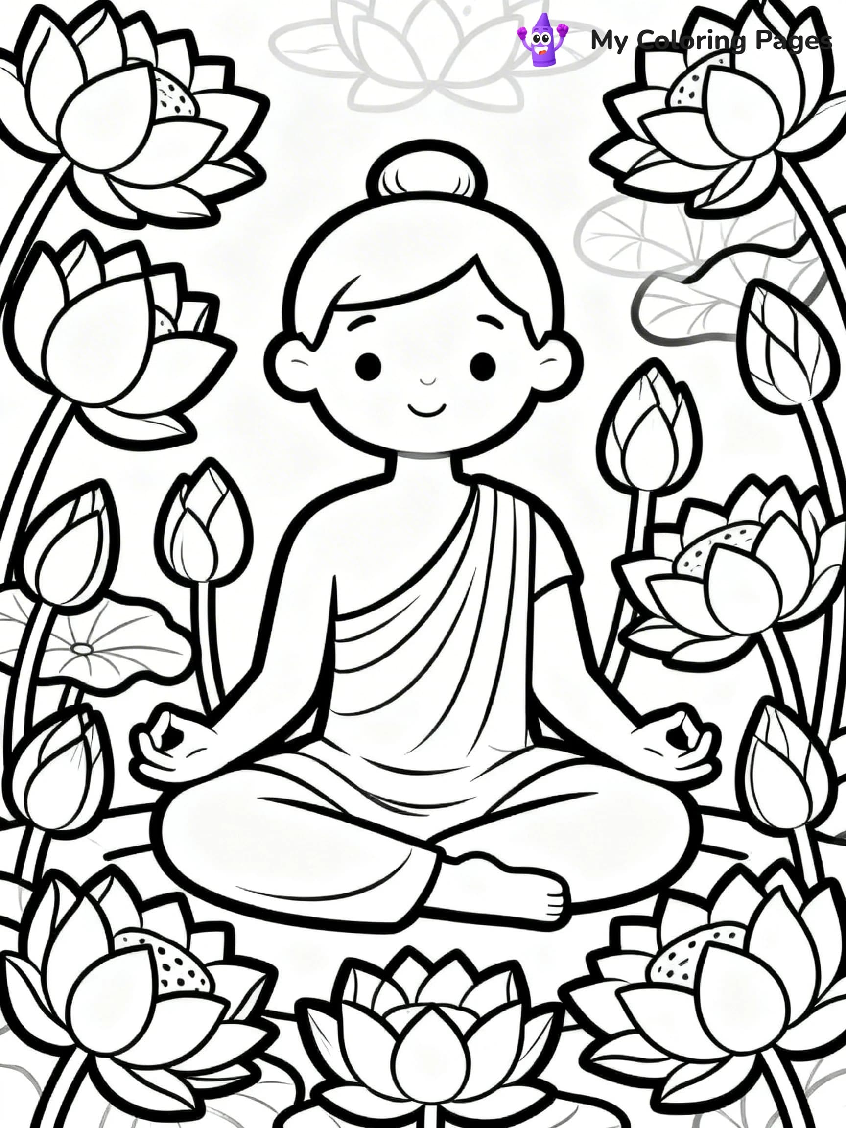 Praying Hands Coloring Pages - 17