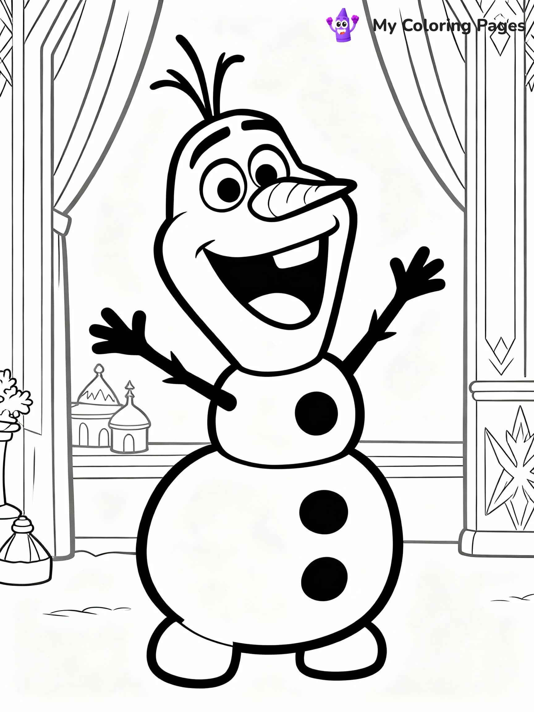 Frozen 2 Coloring Pages - 24