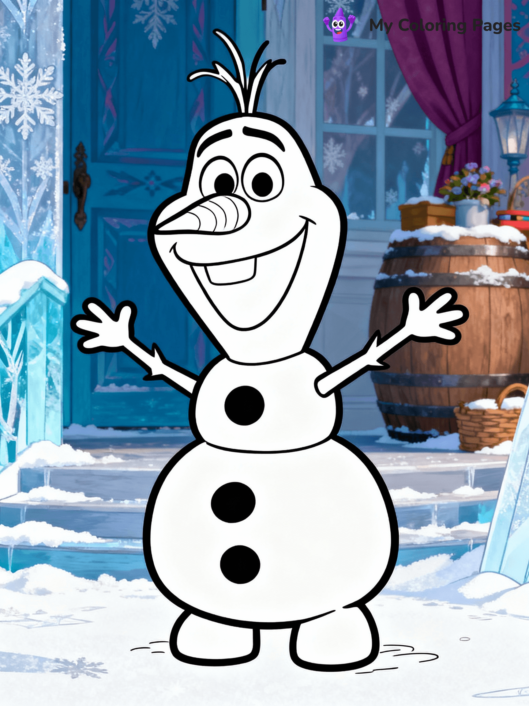 Frozen 2 Coloring Pages - 20