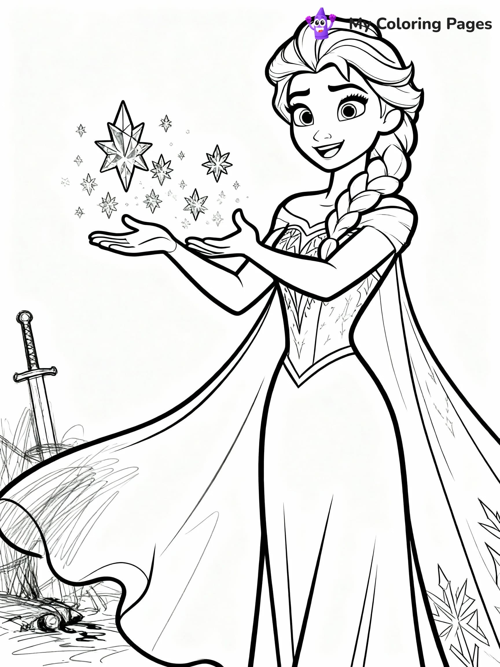 Frozen 2 Coloring Pages - 7