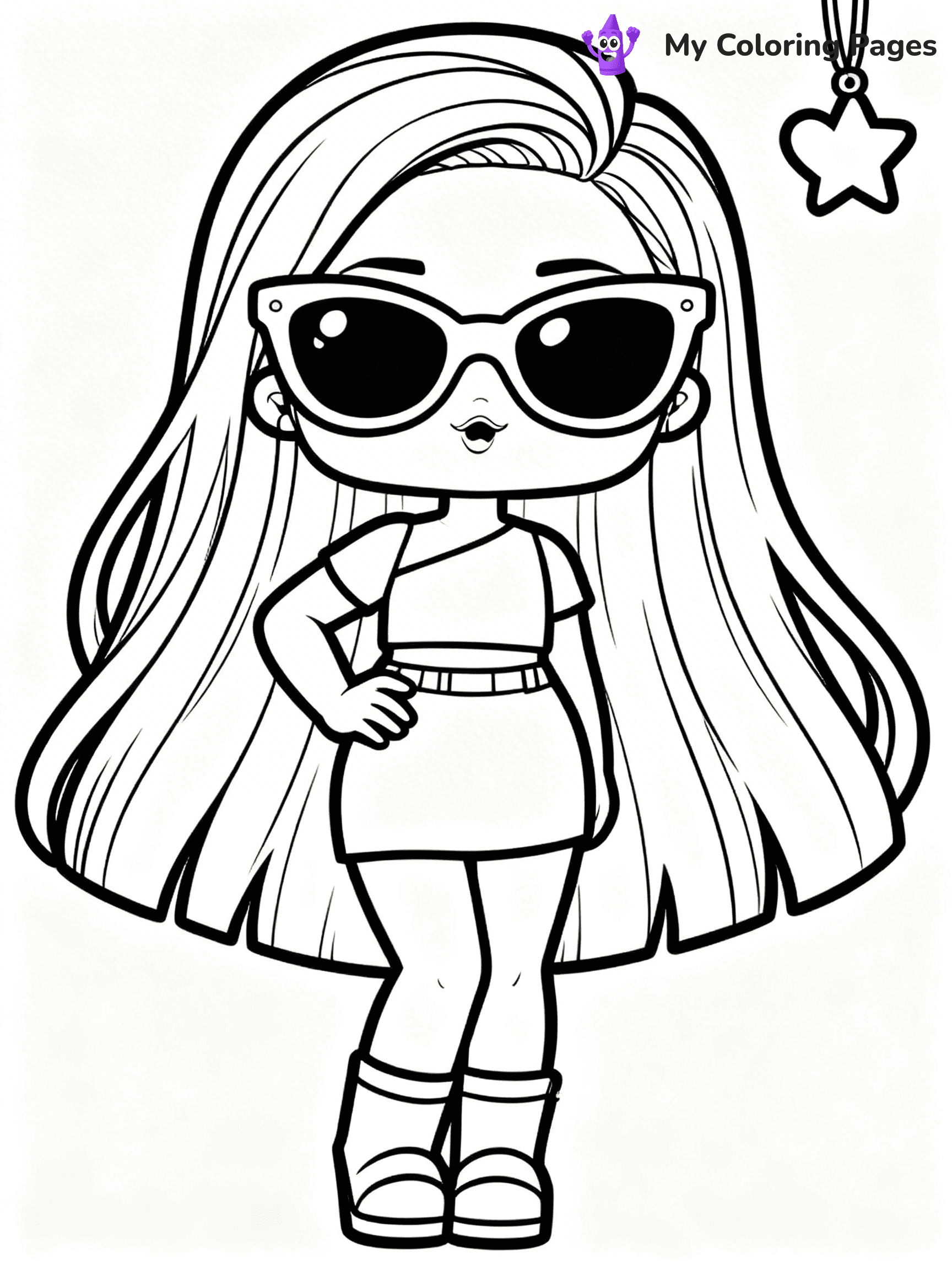 LOL OMG Coloring Pages - 107