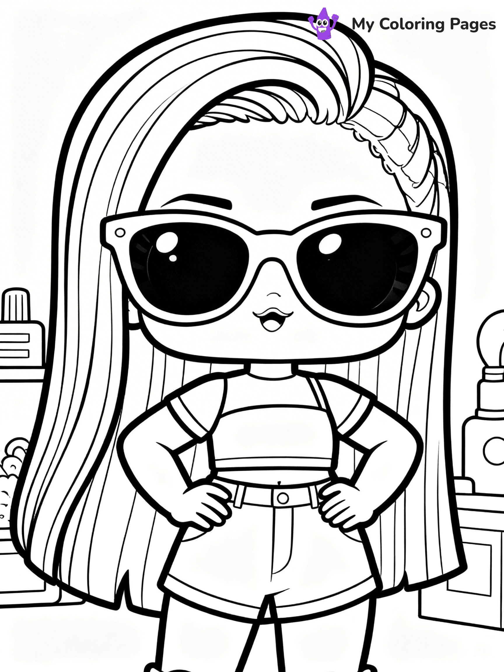 LOL OMG Coloring Pages - 104