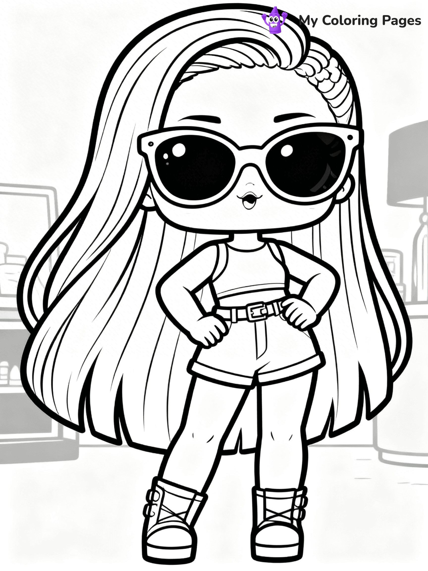 LOL OMG Coloring Pages - 102