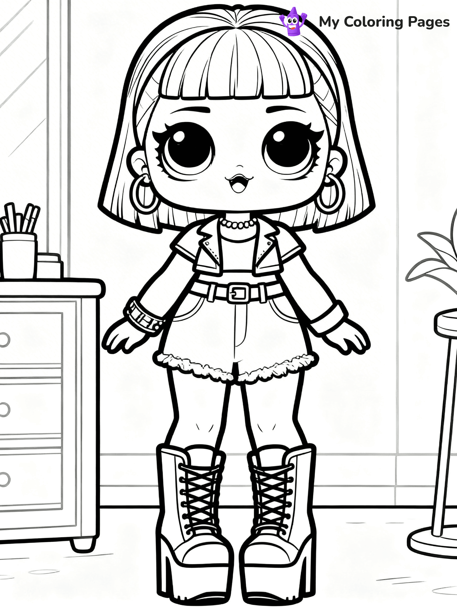 LOL OMG Coloring Pages - 94