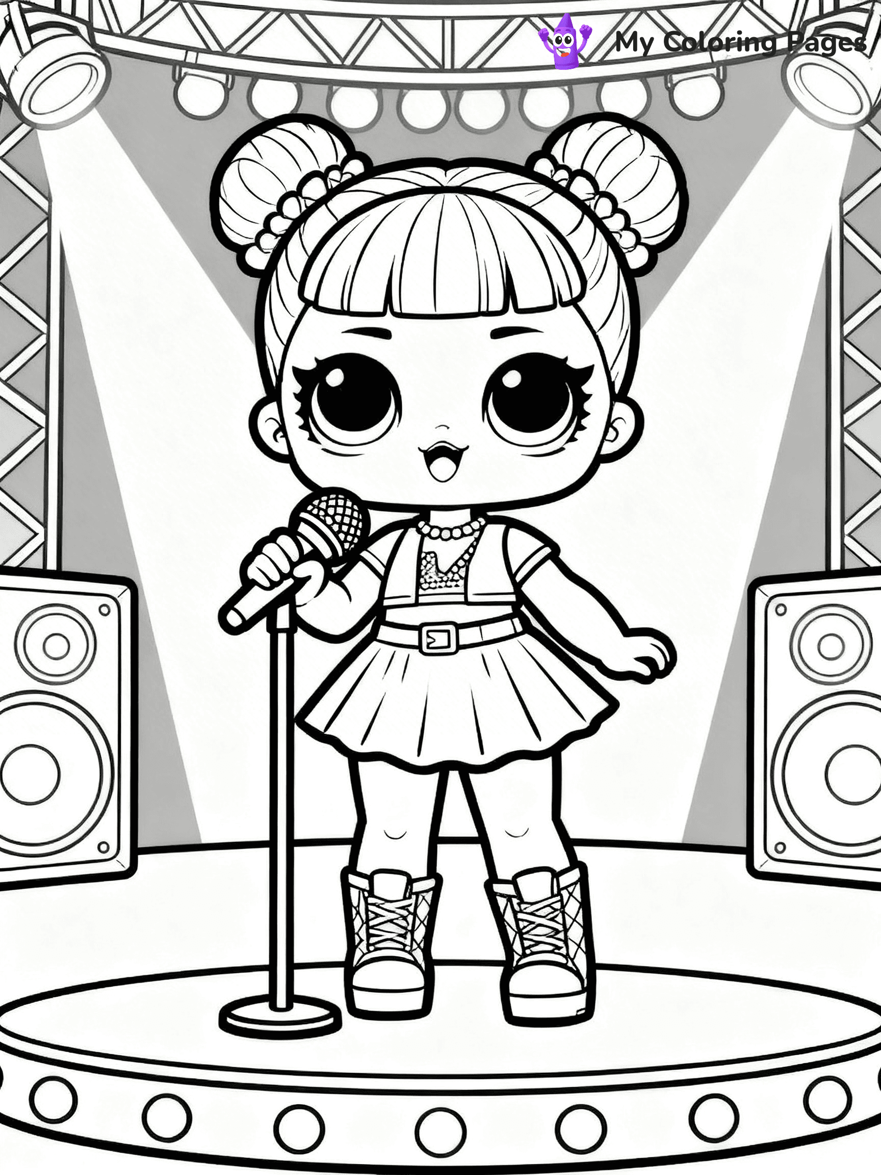 LOL OMG Coloring Pages - 90