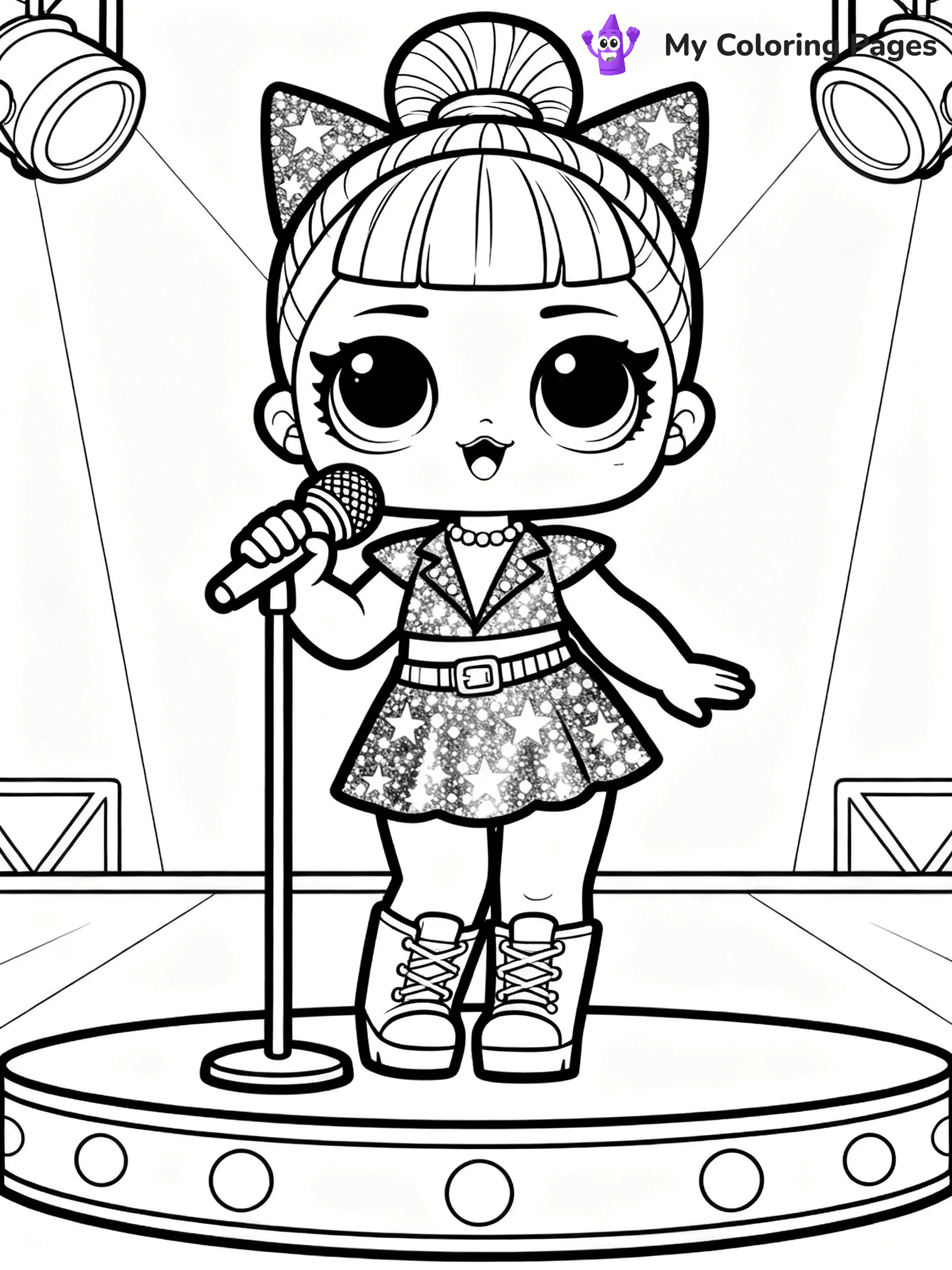 LOL OMG Coloring Pages - 89