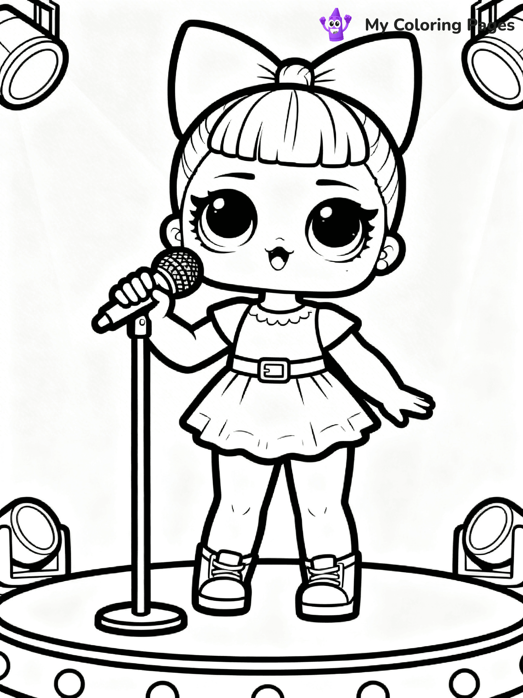 LOL OMG Coloring Pages - 88