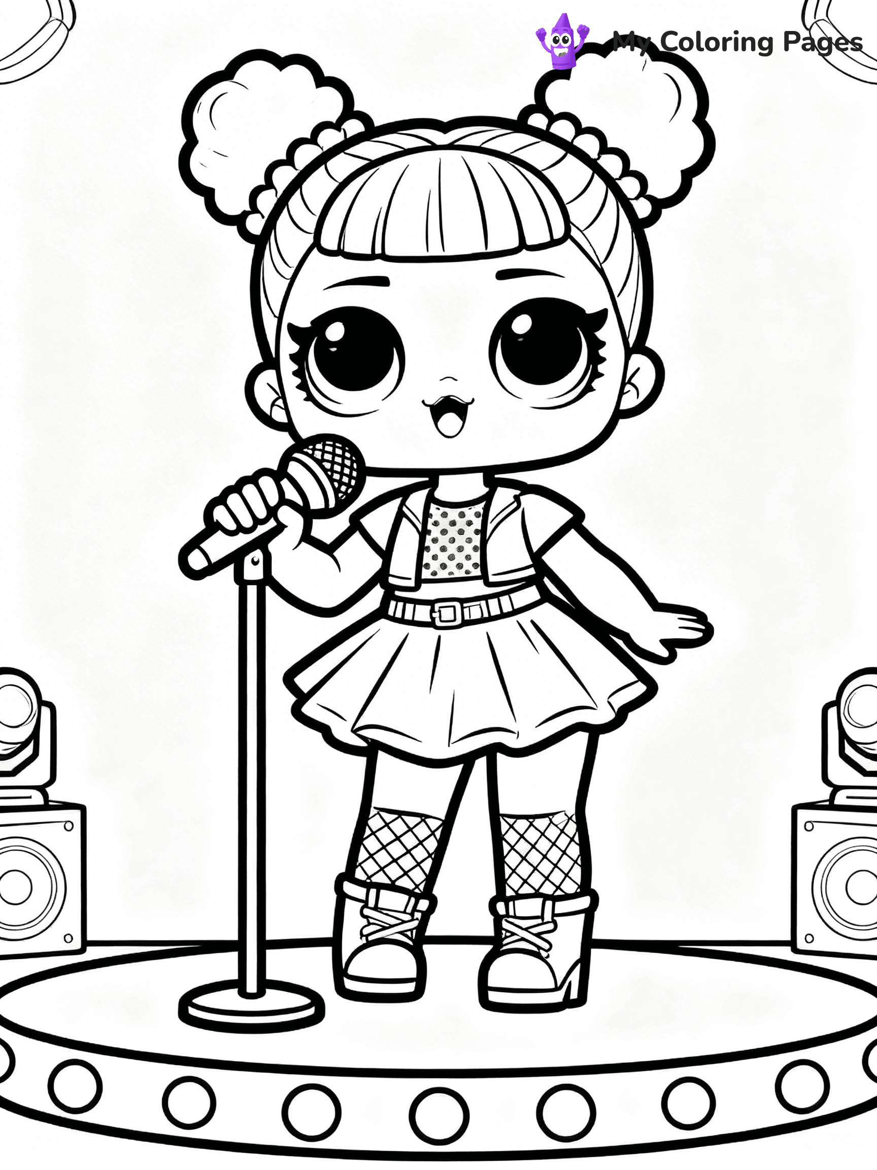 LOL OMG Coloring Pages - 87