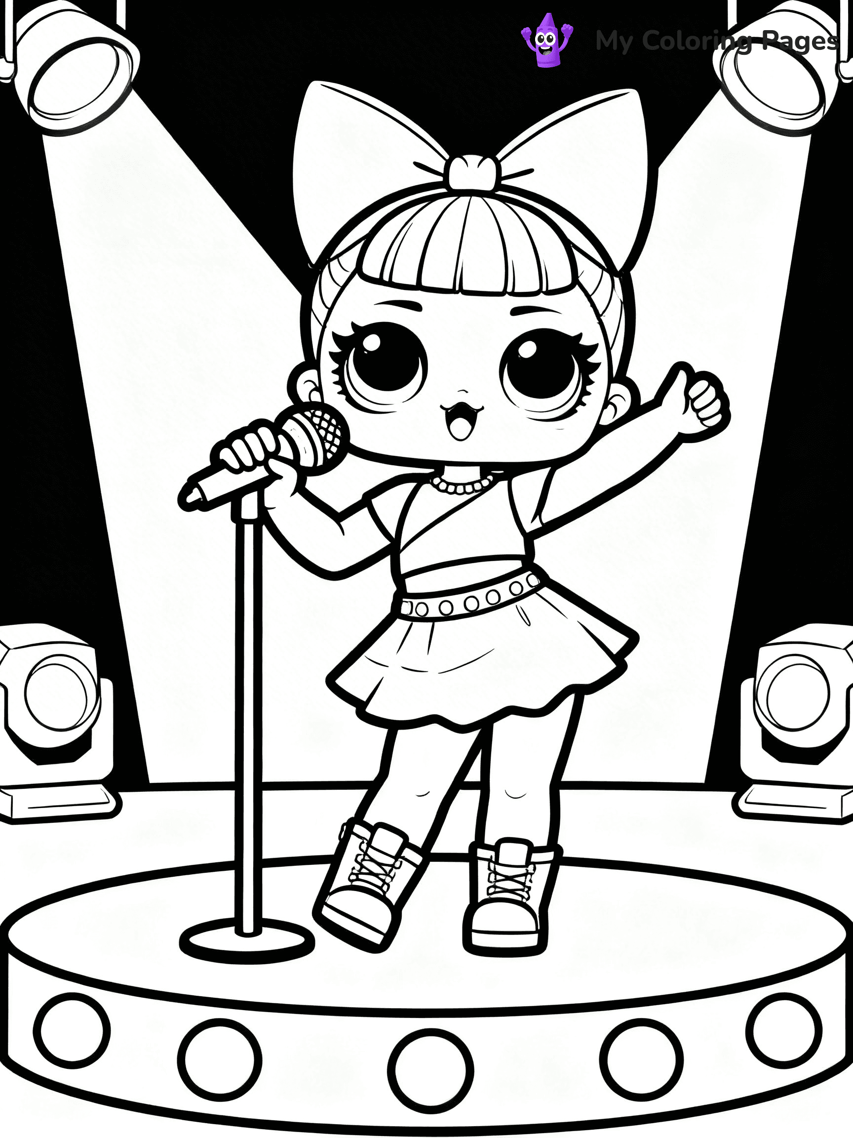 LOL OMG Coloring Pages - 86