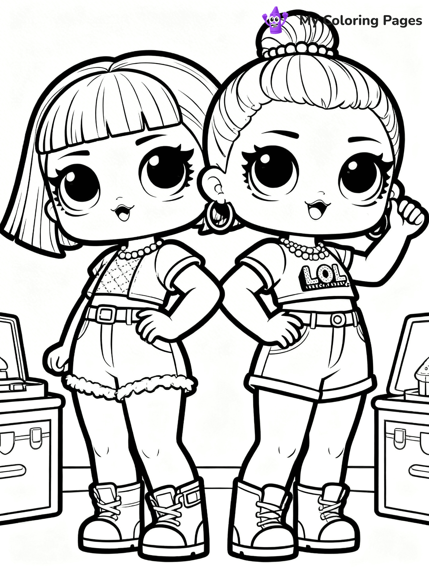 LOL OMG Coloring Pages - 85