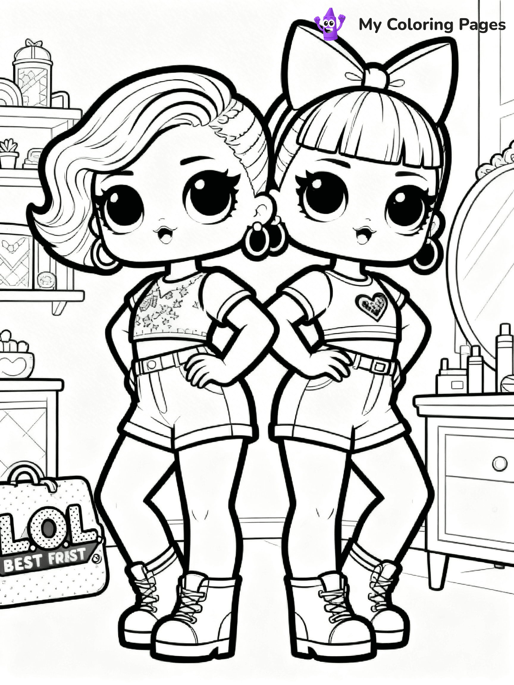 LOL OMG Coloring Pages - 84