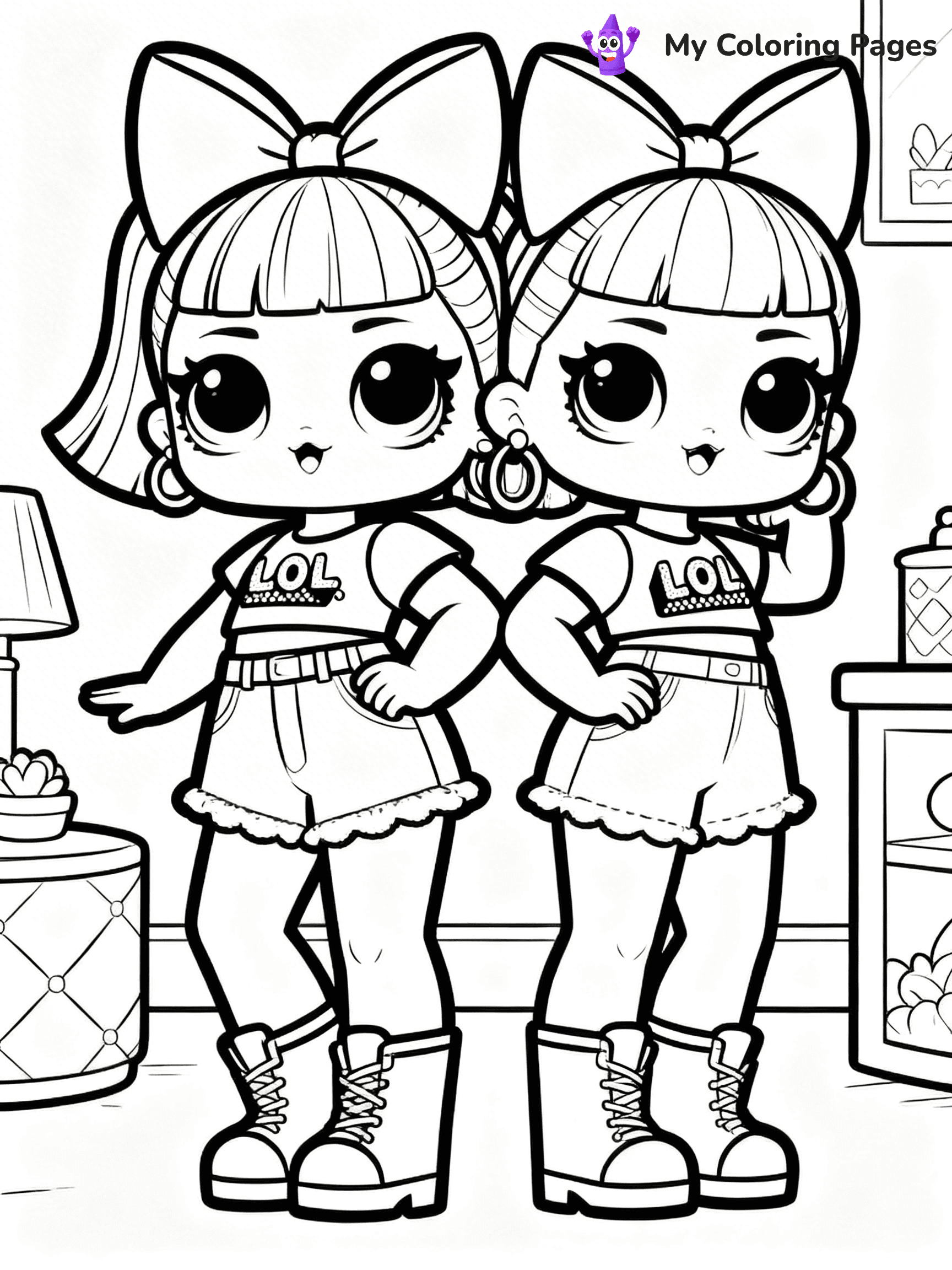 LOL OMG Coloring Pages - 81