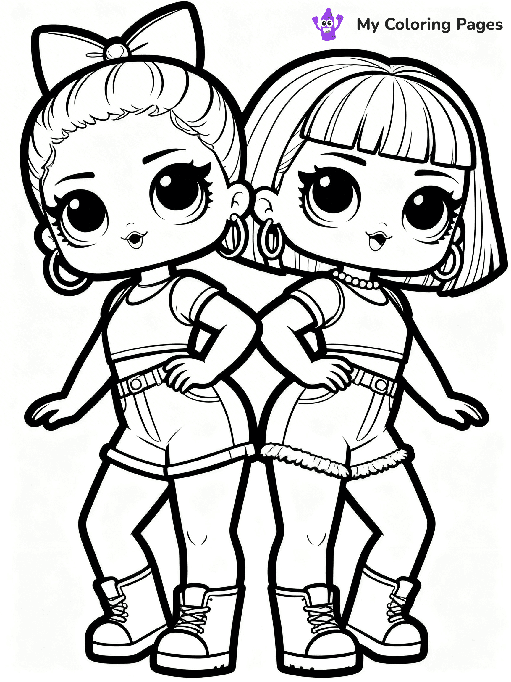 LOL OMG Coloring Pages - 80
