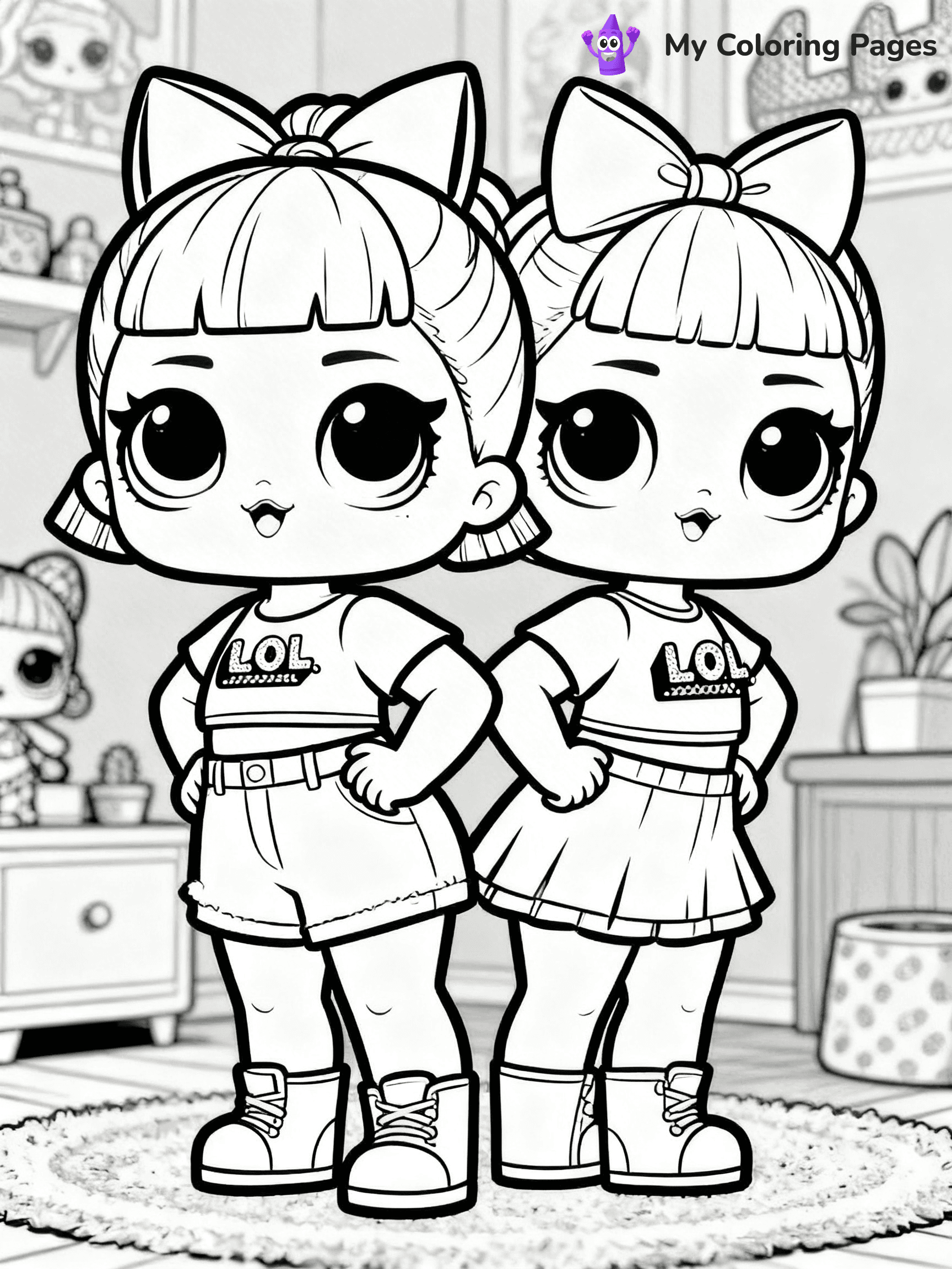 LOL OMG Coloring Pages - 79