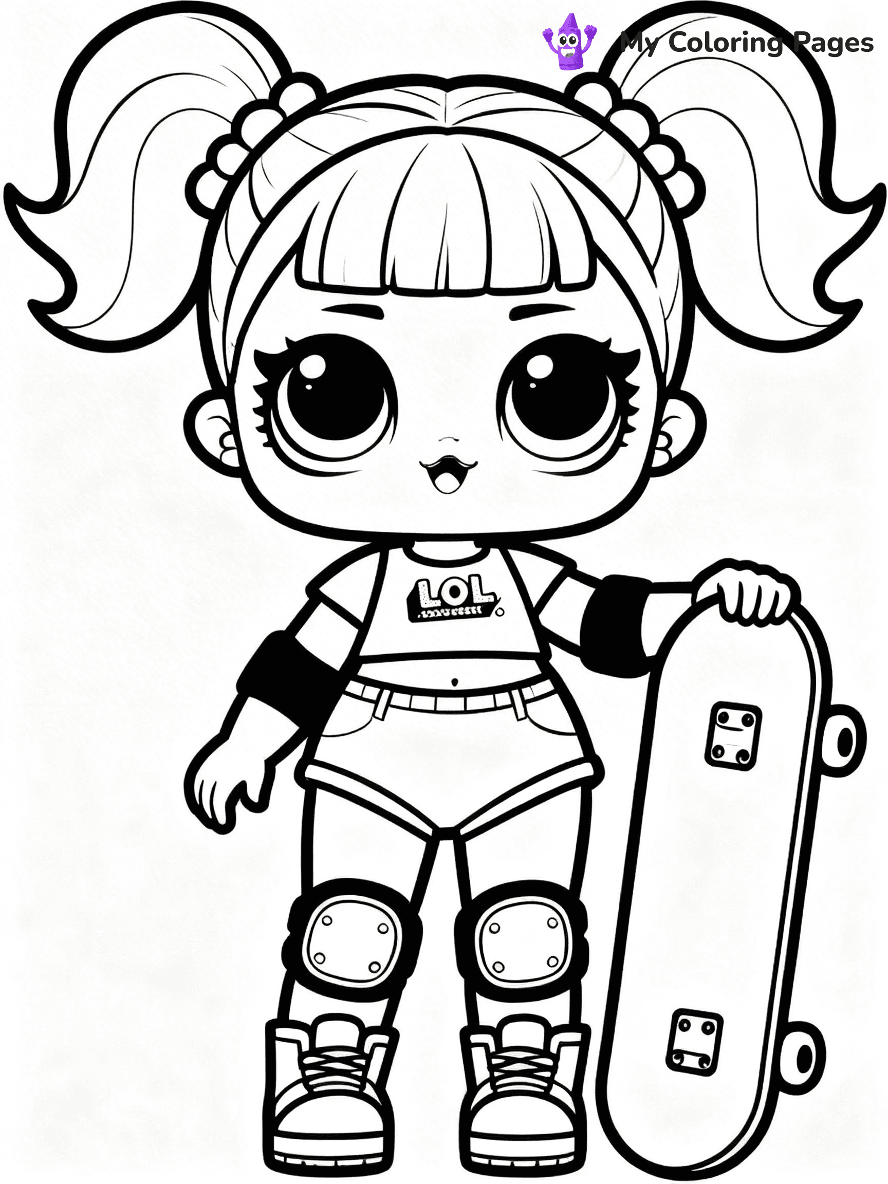 LOL OMG Coloring Pages - 75