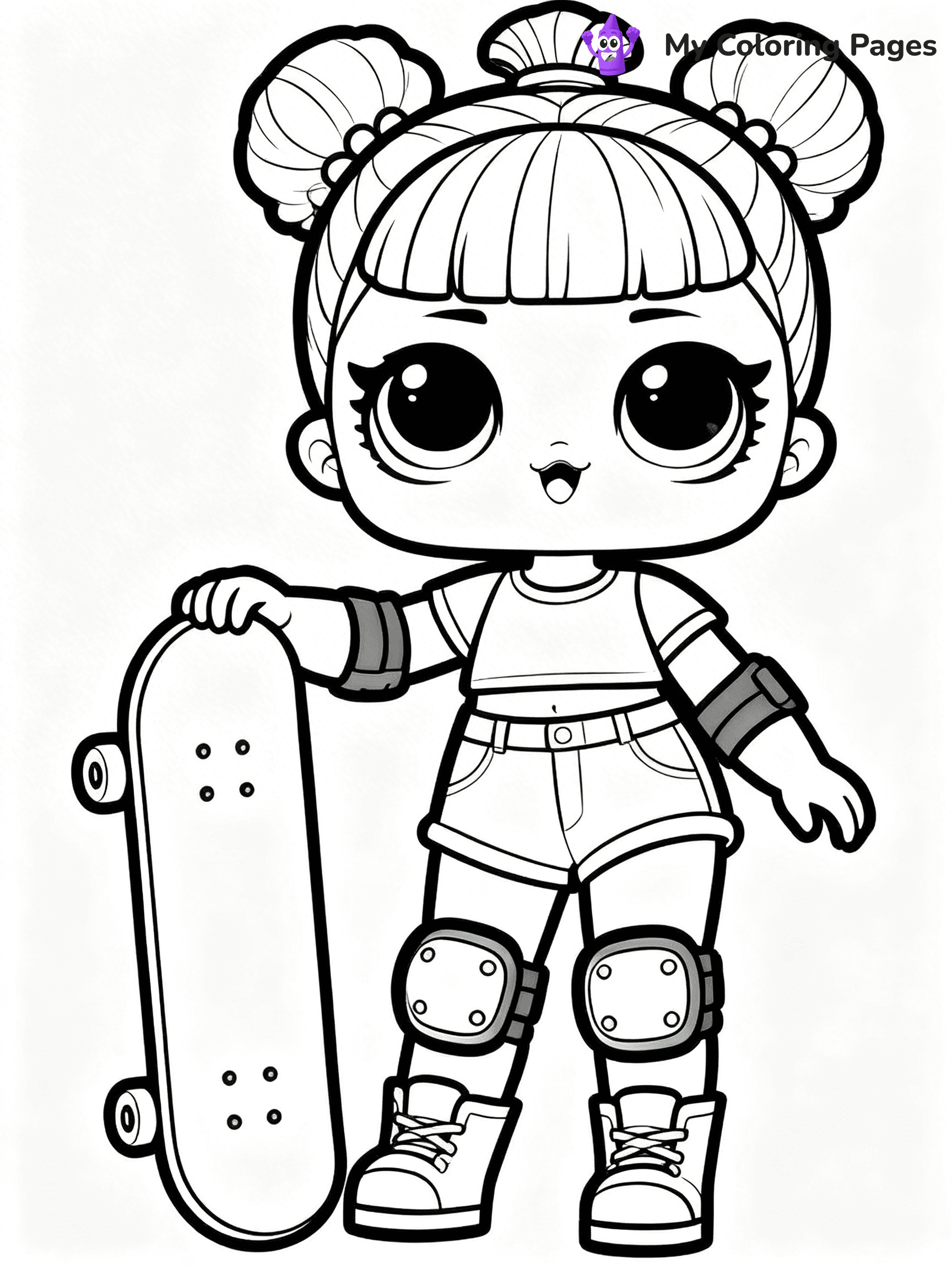 LOL OMG Coloring Pages - 72