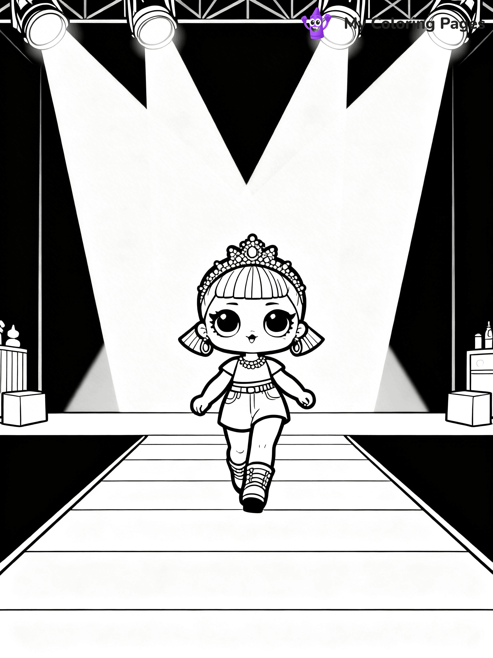 LOL OMG Coloring Pages - 70