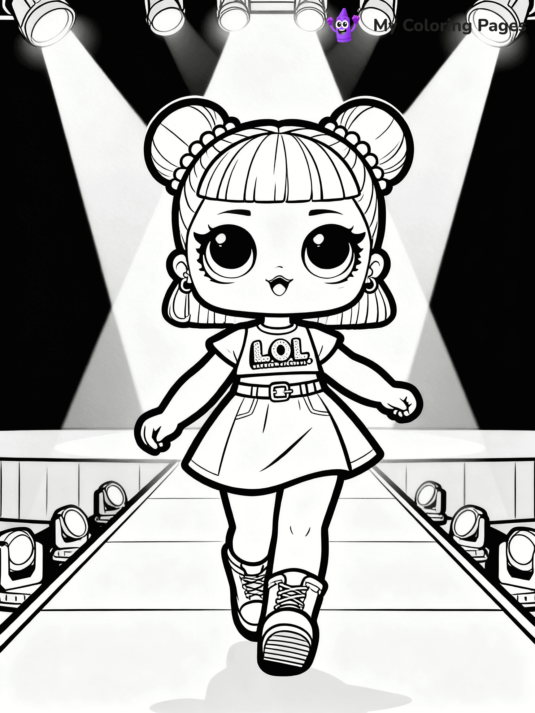 LOL OMG Coloring Pages - 66