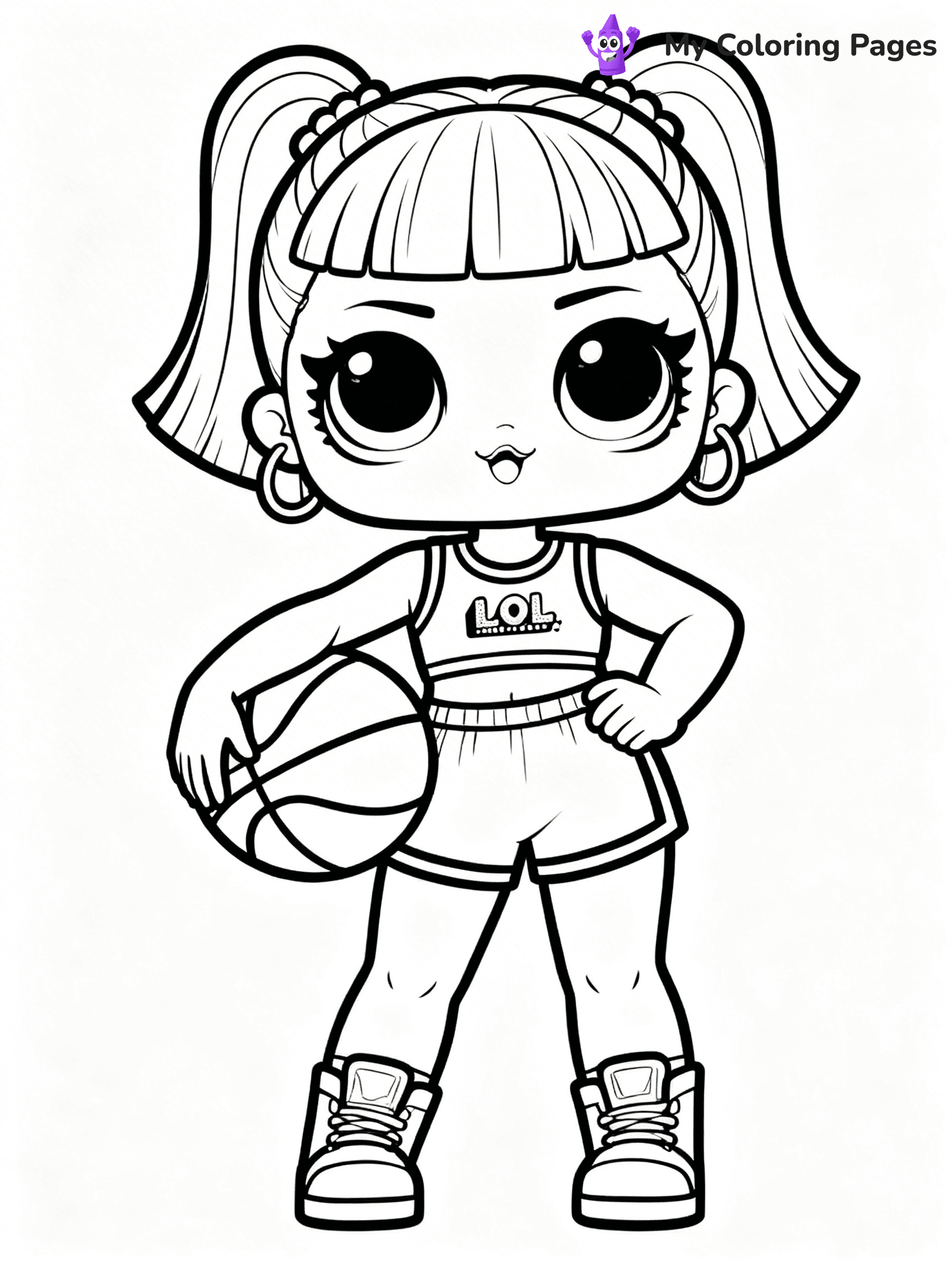 LOL OMG Coloring Pages - 61