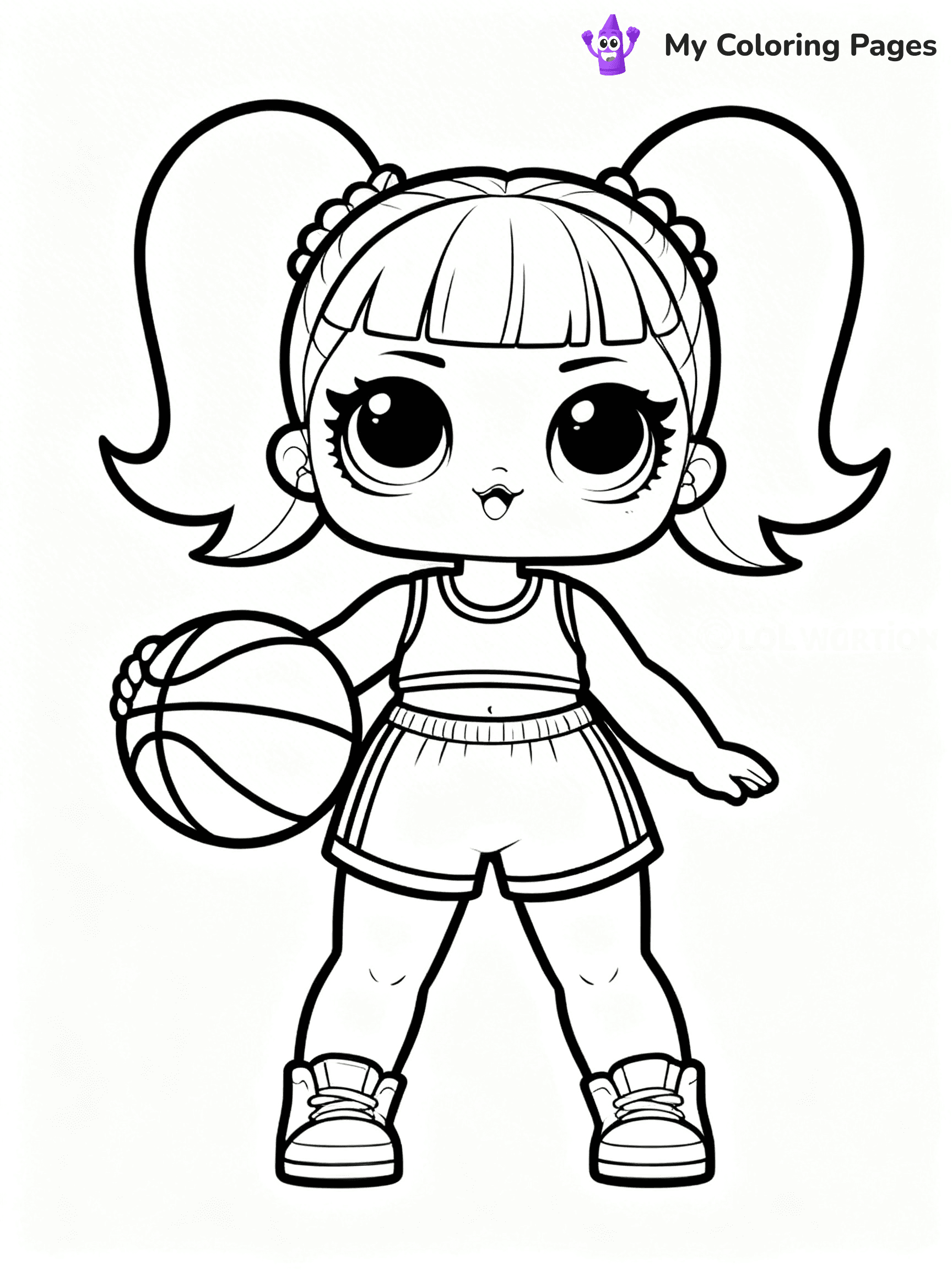 LOL OMG Coloring Pages - 59