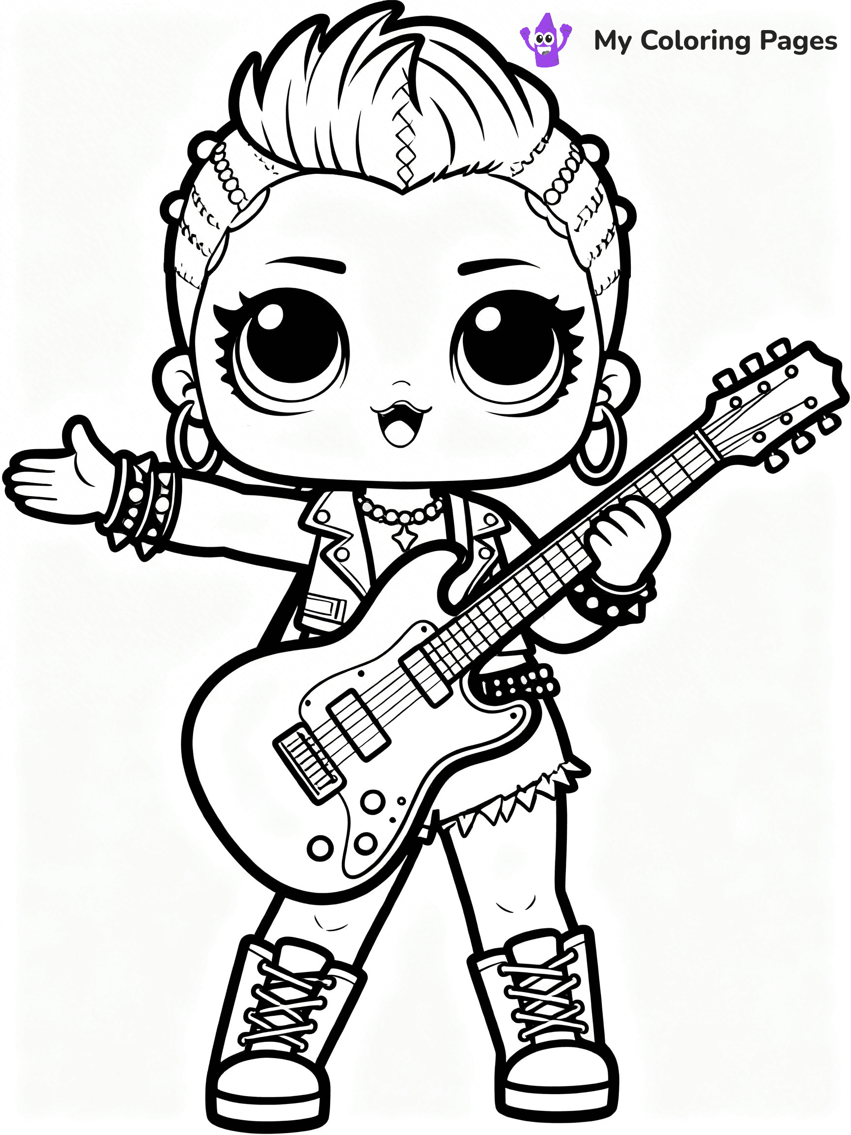 LOL OMG Coloring Pages - 36