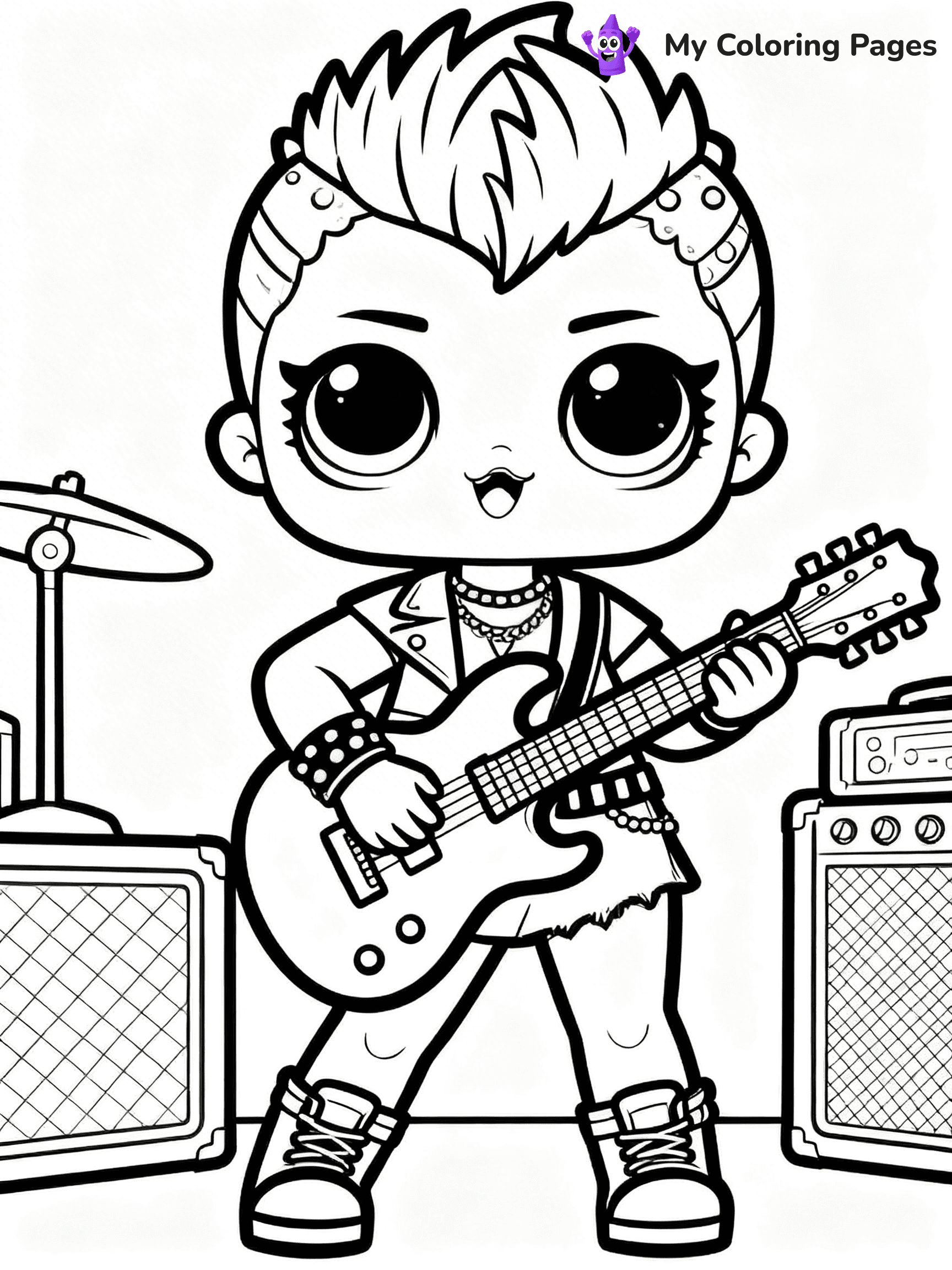 LOL OMG Coloring Pages - 35