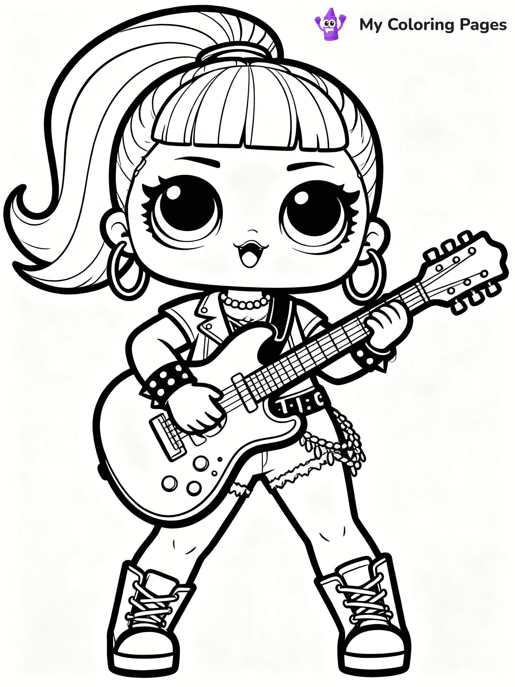 LOL OMG Coloring Pages - 34