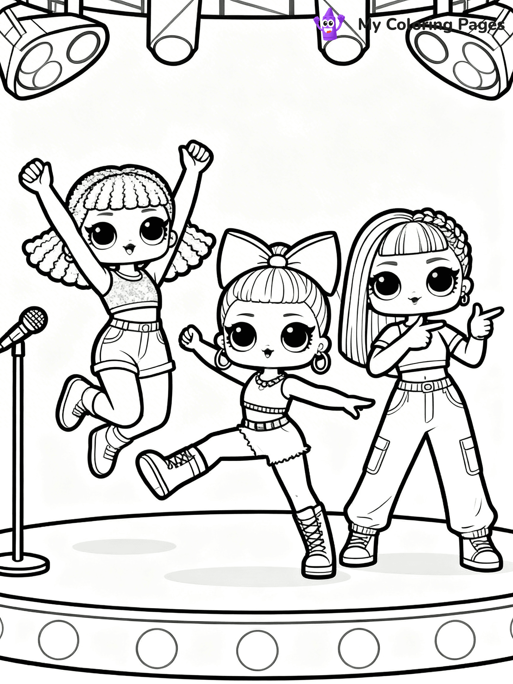 LOL OMG Coloring Pages - 26