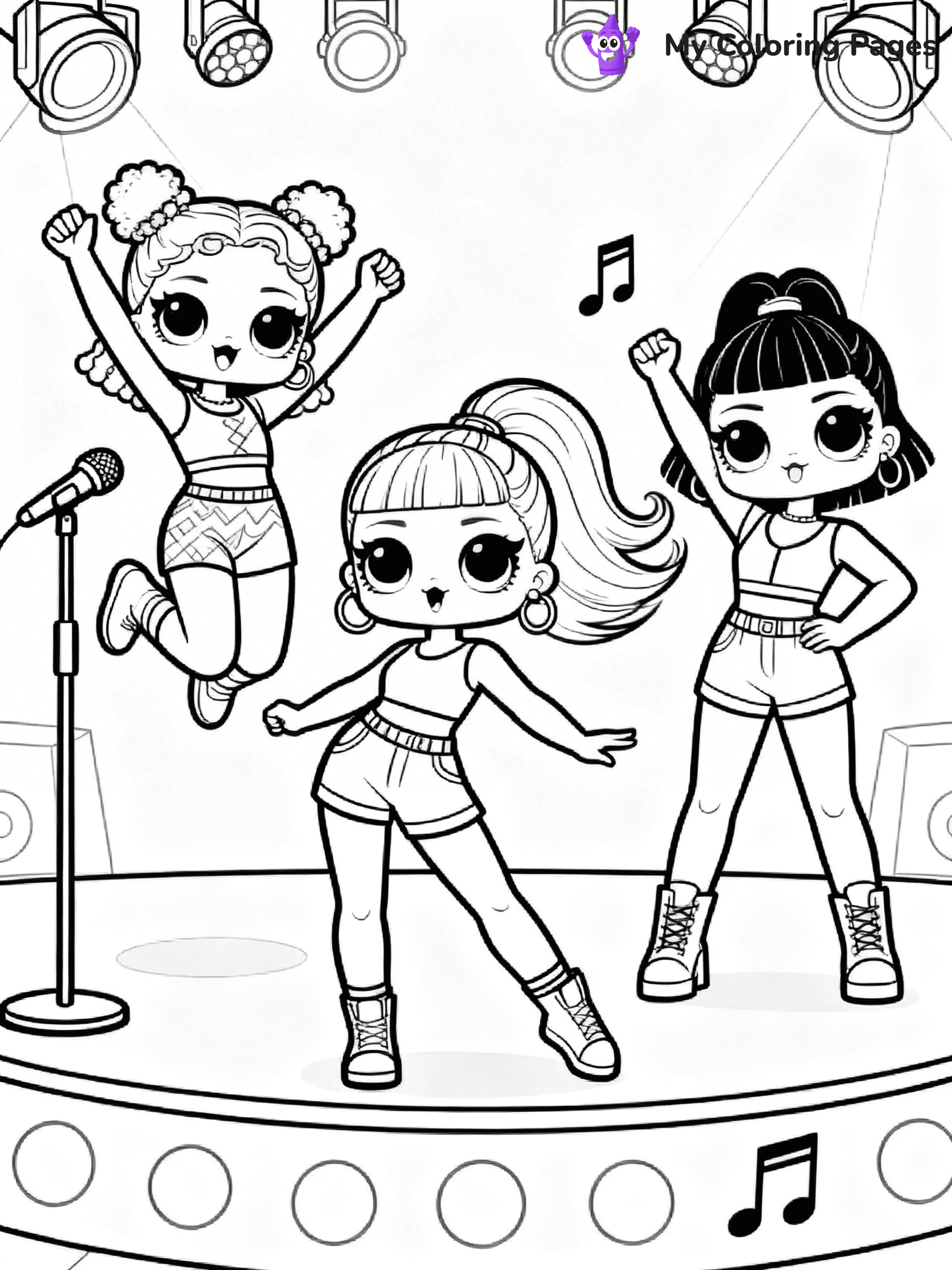 LOL OMG Coloring Pages - 23