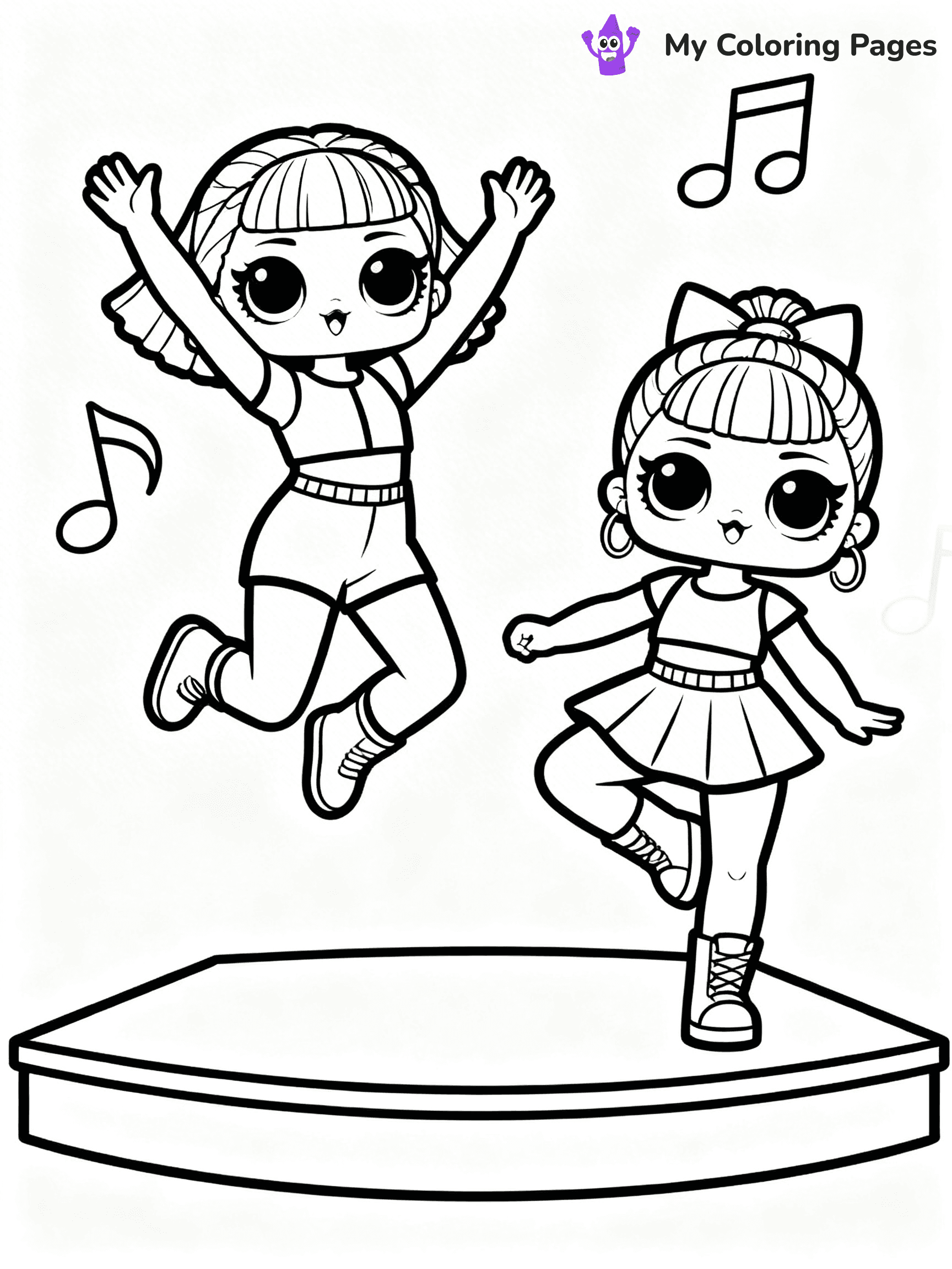 LOL OMG Coloring Pages - 21
